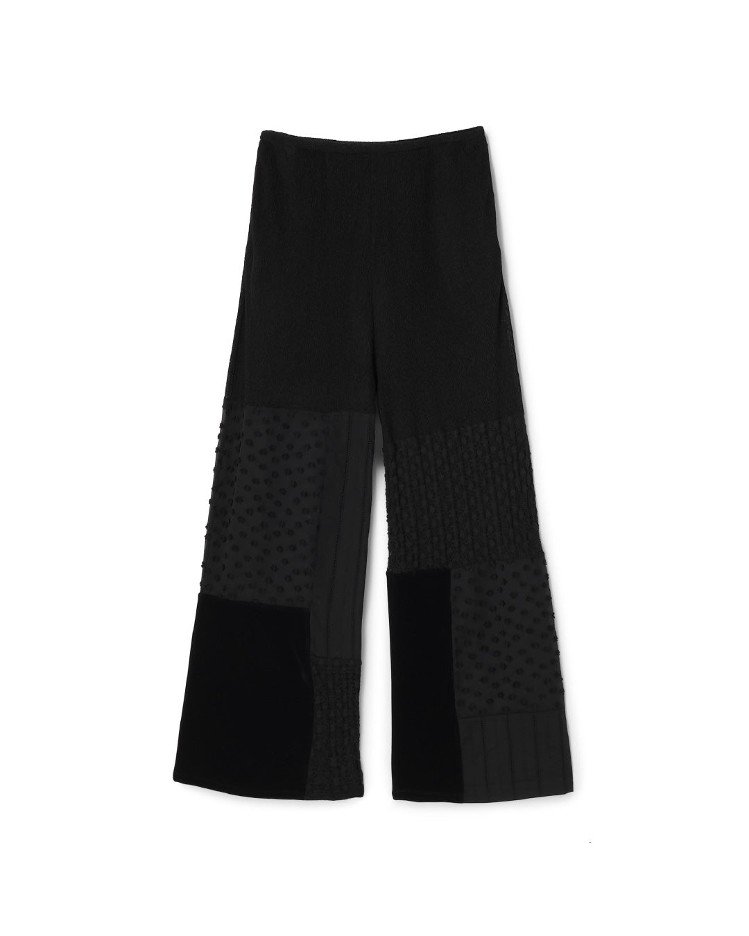 POLYESTER POWDERY KNIT LACE COMBI PANTS(ポリエステルパウダリーニットレースコンビパンツ)|BIYOMA(ビヨーマ)OFFICIAL ONLINE STORE