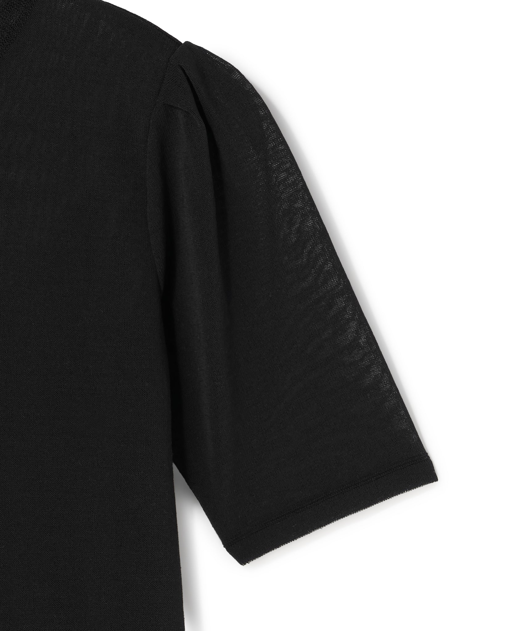 WOOL NYLON SHORT SLEEVE KNIT DRESS(ウールナイロンショートスリーブニットドレス)|BIYOMA(ビヨーマ)OFFICIAL ONLINE STORE