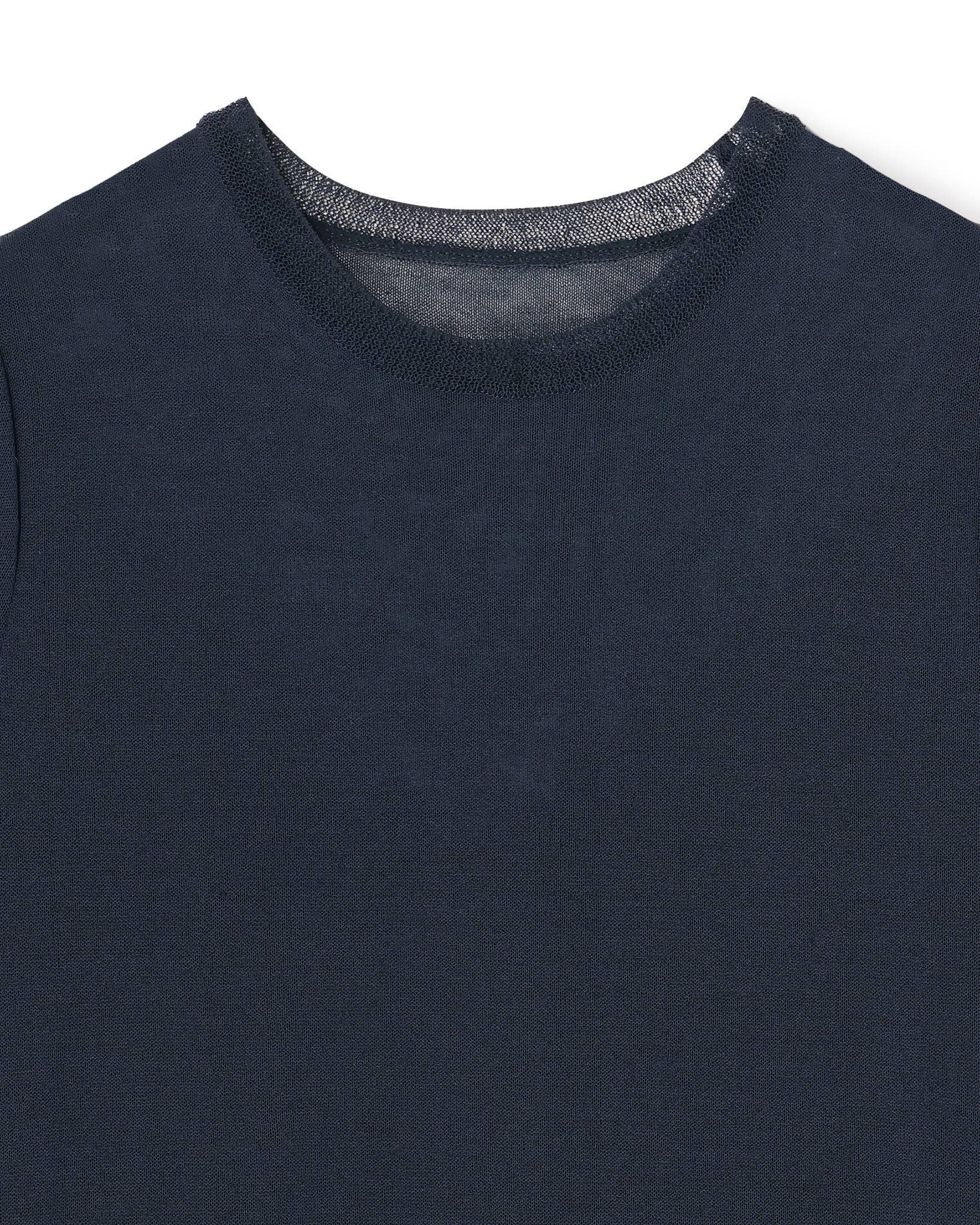 WOOL NYLON SHORT SLEEVE KNIT DRESS(ウールナイロンショートスリーブニットドレス)|BIYOMA(ビヨーマ)OFFICIAL ONLINE STORE