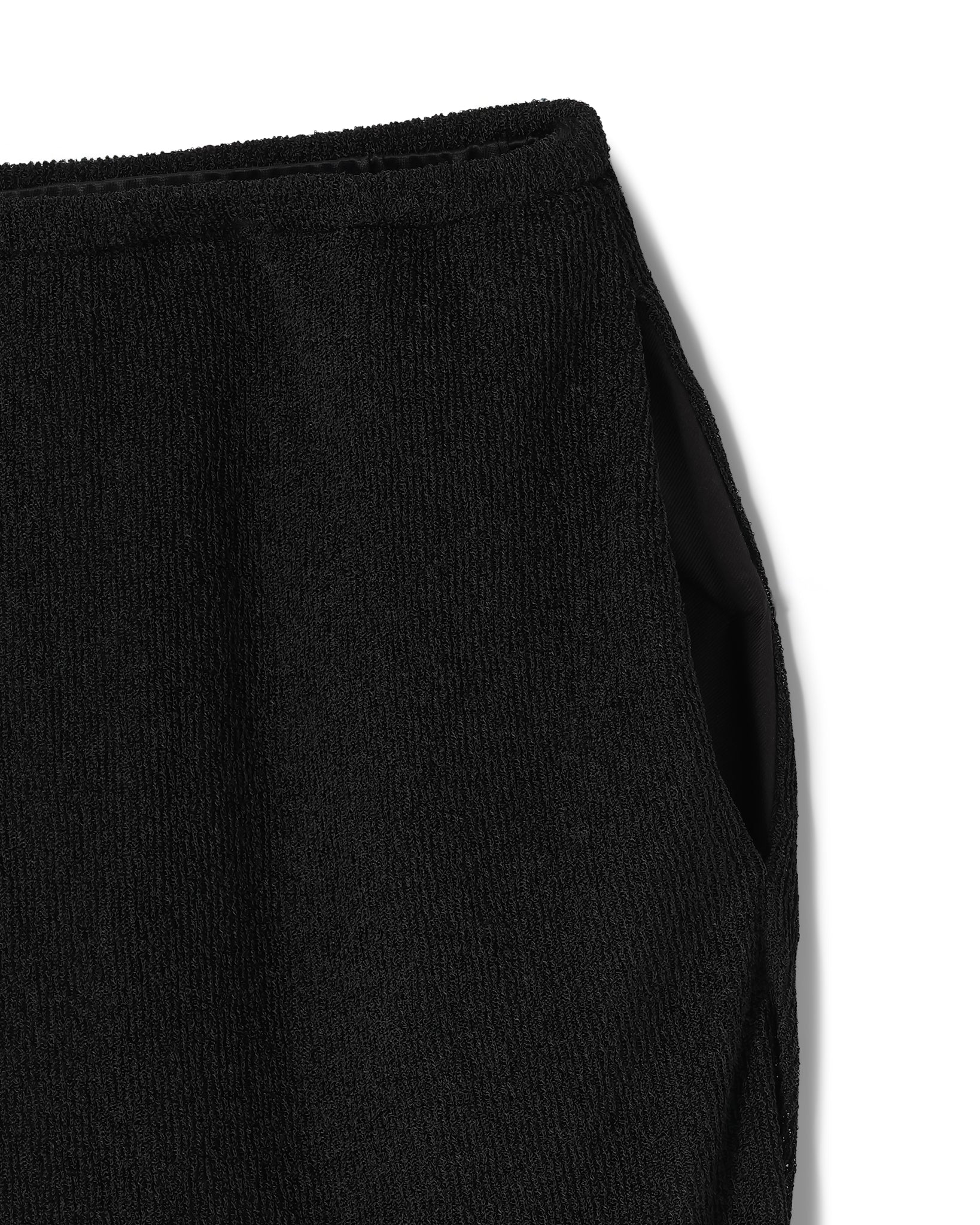 POLYESTER POWDERY KNIT LACE COMBI PANTS(ポリエステルパウダリーニットレースコンビパンツ)|BIYOMA(ビヨーマ)OFFICIAL ONLINE STORE
