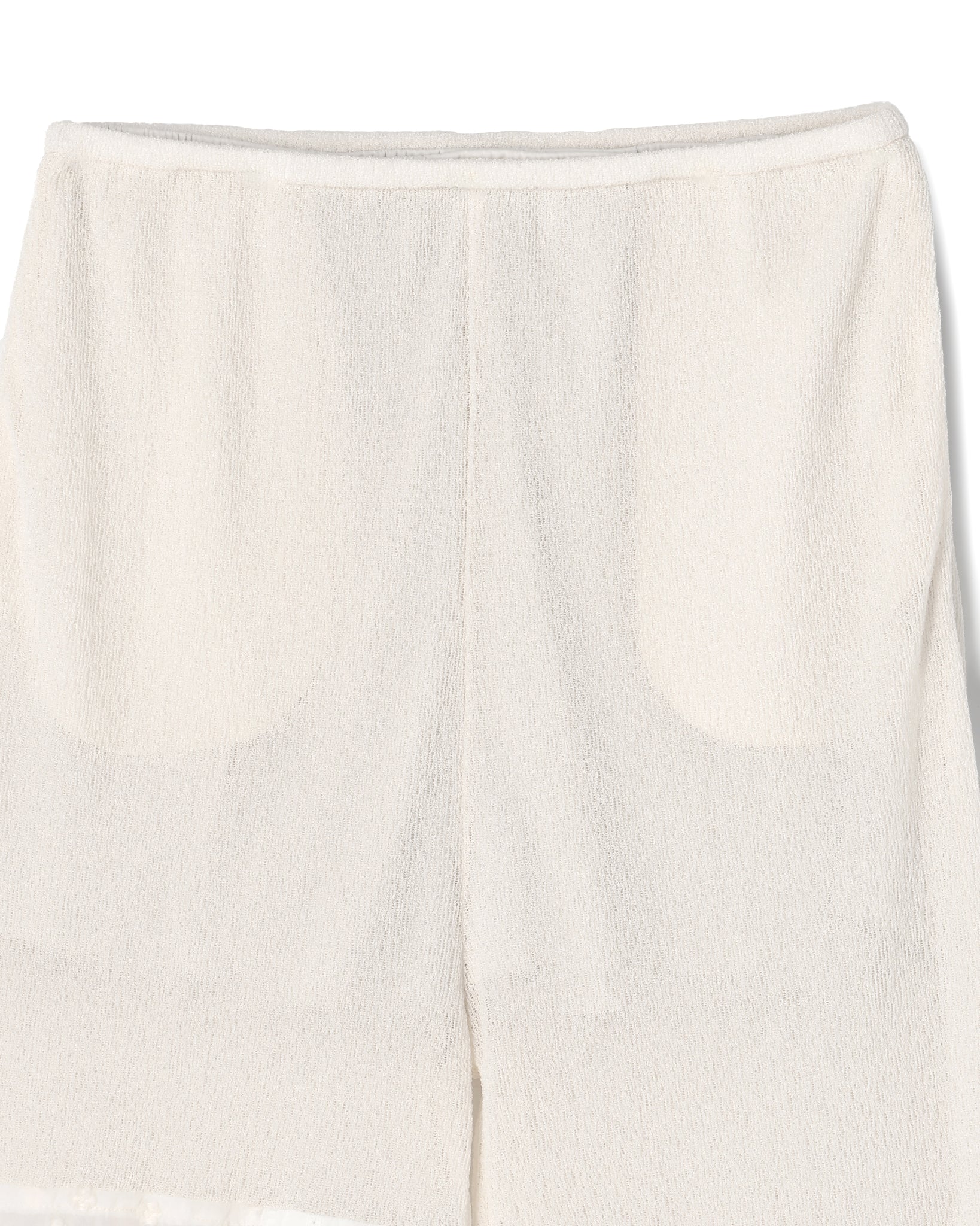 POLYESTER POWDERY KNIT LACE COMBI PANTS(ポリエステルパウダリーニットレースコンビパンツ)|BIYOMA(ビヨーマ)OFFICIAL ONLINE STORE