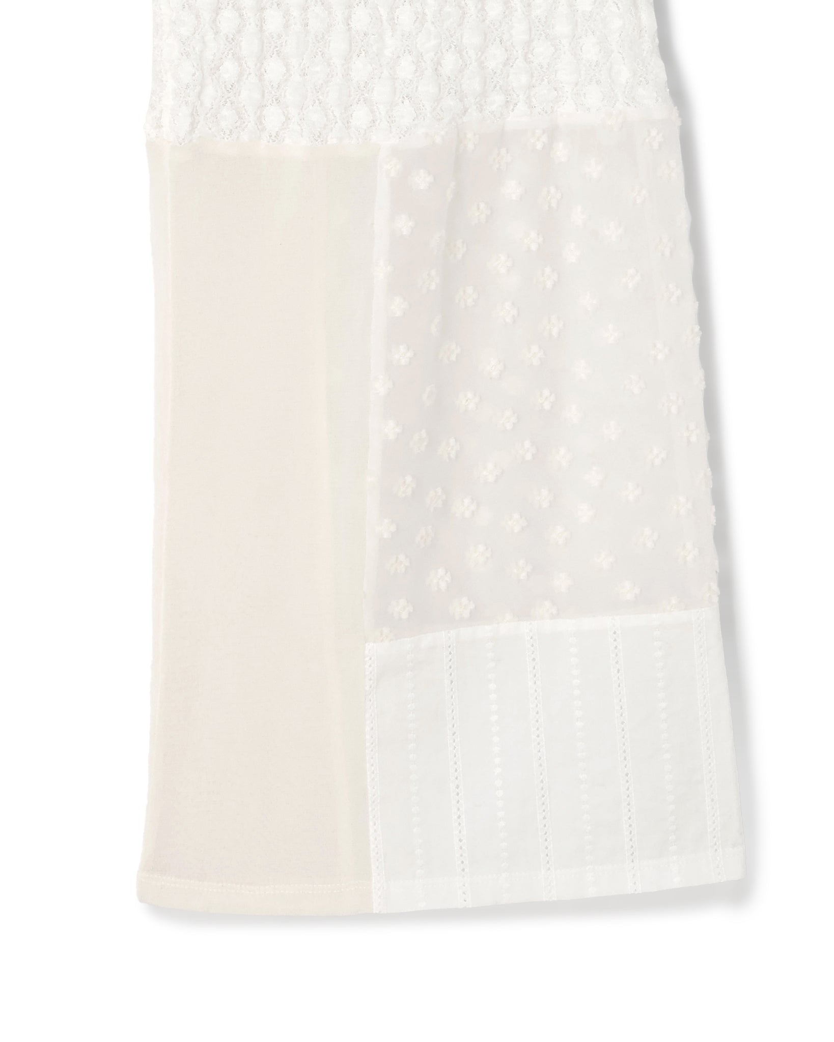 POLYESTER POWDERY KNIT LACE COMBI PANTS(ポリエステルパウダリーニットレースコンビパンツ)|BIYOMA(ビヨーマ)OFFICIAL ONLINE STORE