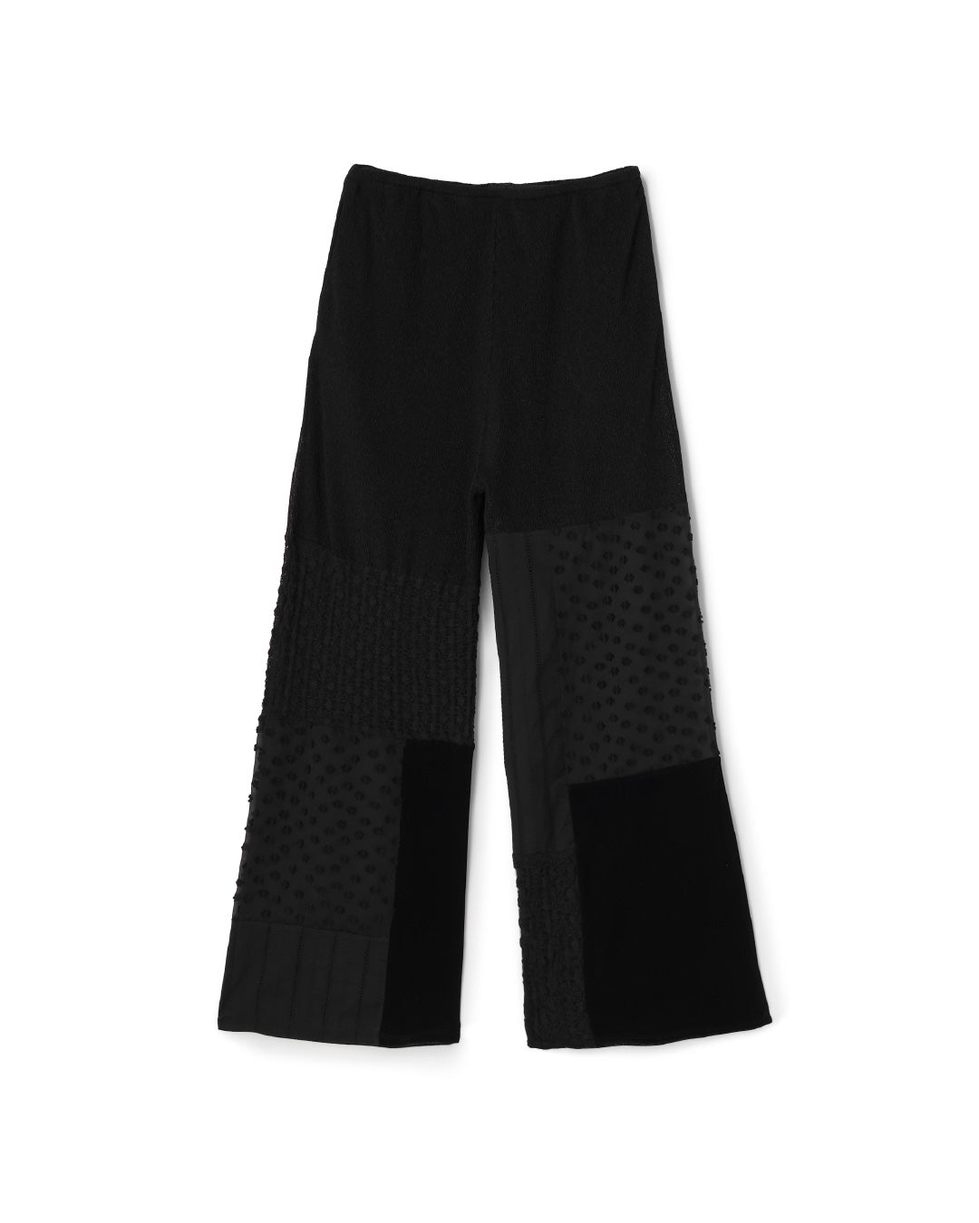 POLYESTER POWDERY KNIT LACE COMBI PANTS(ポリエステルパウダリーニットレースコンビパンツ)|BIYOMA(ビヨーマ)OFFICIAL ONLINE STORE