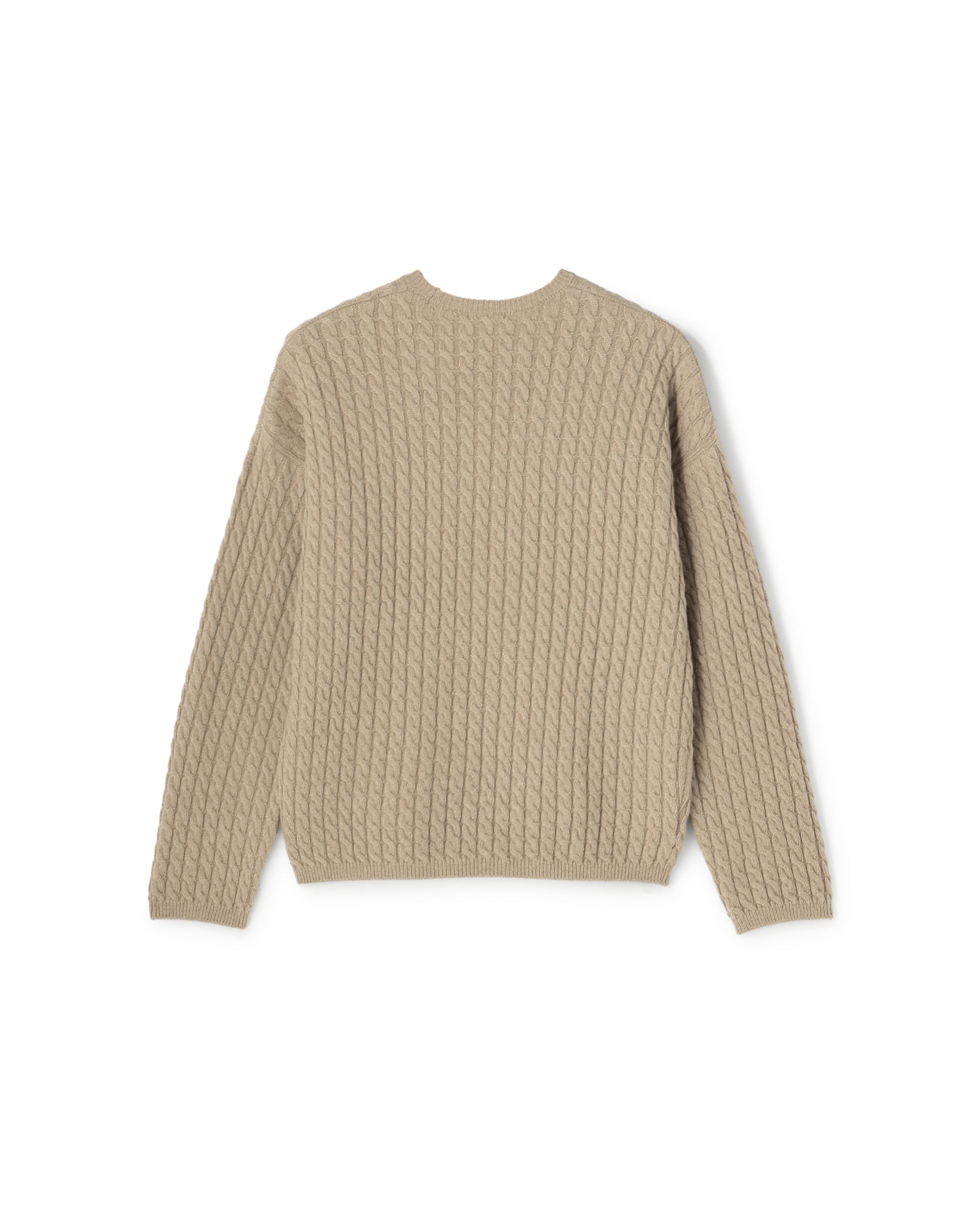 WOOL NYLON CABLE KNIT PULLOVER(ウールナイロンケーブルニットプルオーバー)|BIYOMA(ビヨーマ)OFFICIAL ONLINE STORE
