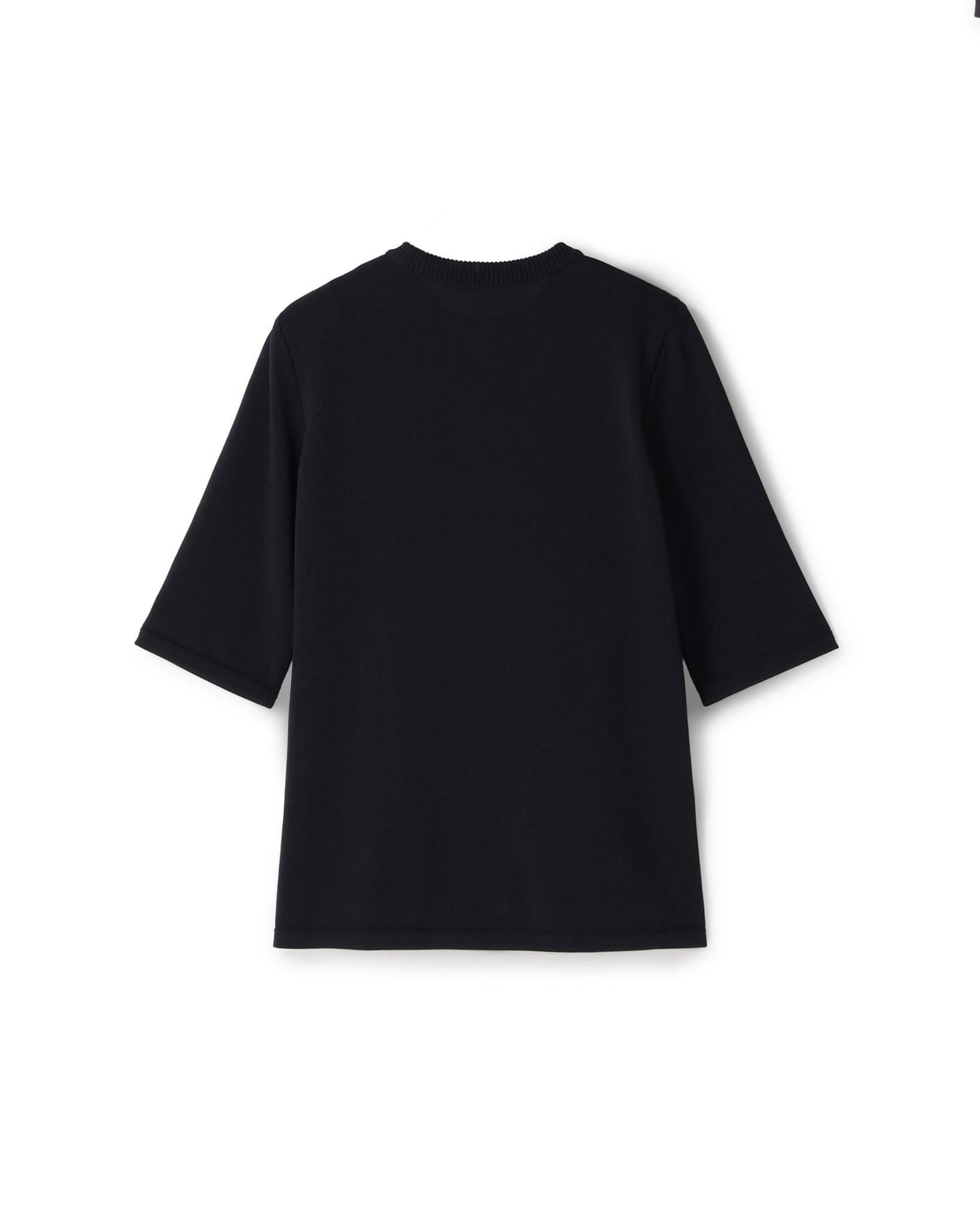 ACETATE NYLON SHORT SLEEVE KNIT PULLOVER(アセテートナイロンショートスリーブニットプルオーバー)|BIYOMA(ビヨーマ)OFFICIAL ONLINE STORE