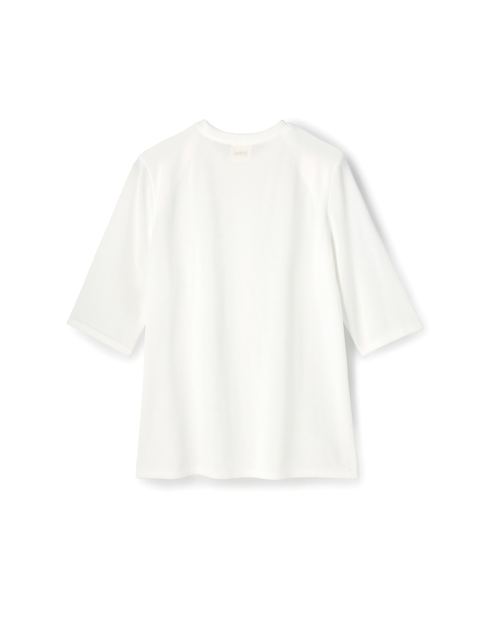 ACETATE NYLON SHORT SLEEVE KNIT PULLOVER(アセテートナイロンショートスリーブニットプルオーバー)|BIYOMA(ビヨーマ)OFFICIAL ONLINE STORE