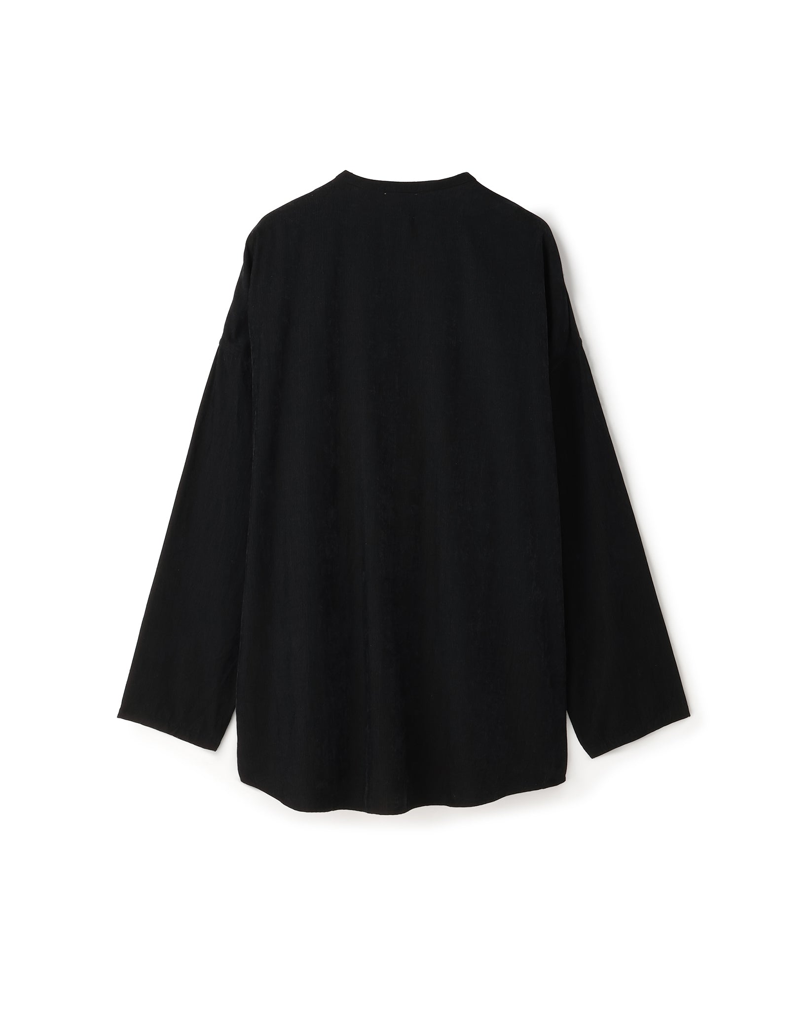 COTTON RAYON CORDUROY NO COLLAR SHIRT(コットンレーヨンコーデュロイノーカラーシャツ)|BIYOMA(ビヨーマ)OFFICIAL ONLINE STORE
