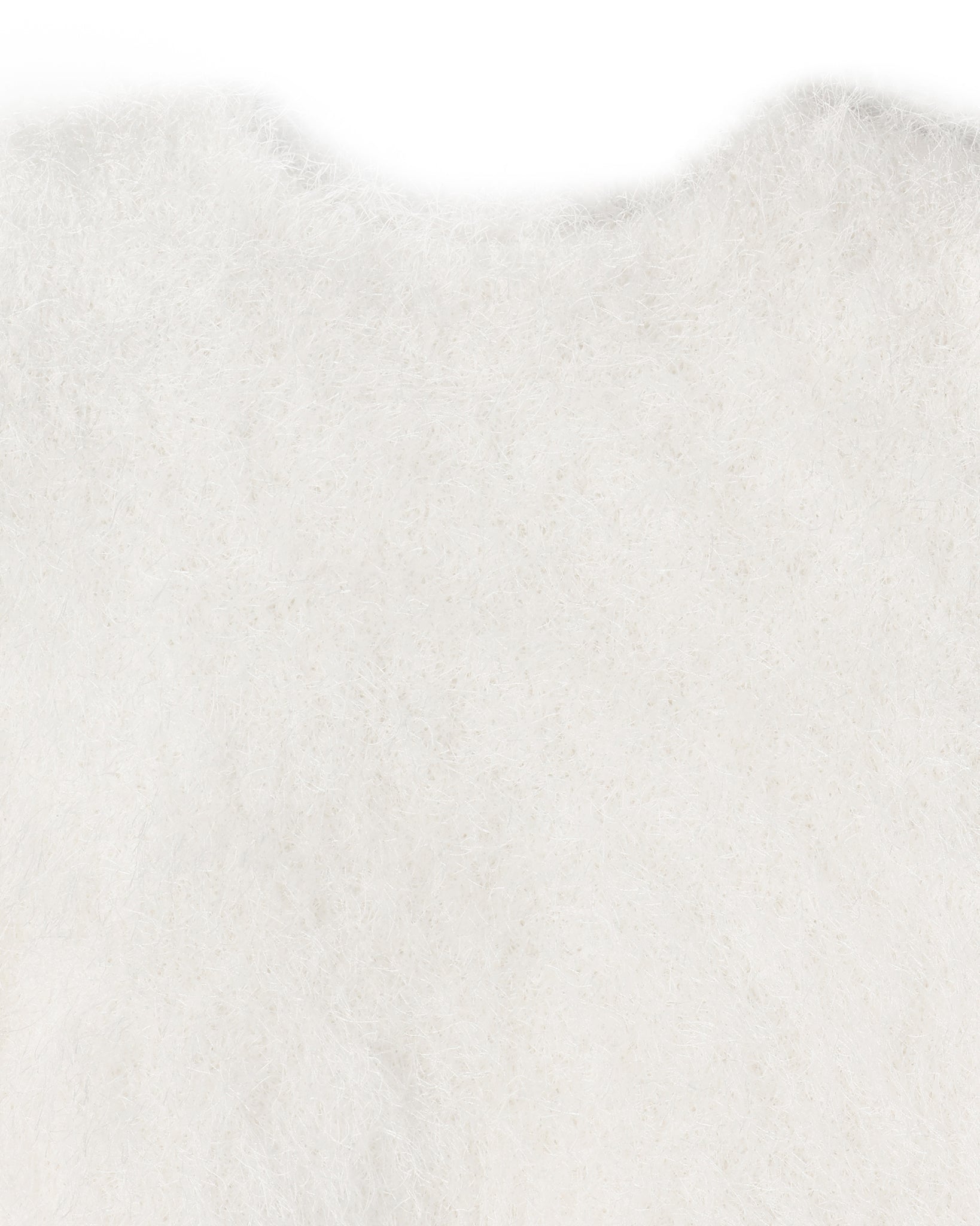POWER SHOULDER HALF SLEEVE SHAGGY KNIT PULLOVER(パワーショルダーハーフスリーブシャギーニットプルオーバー)|BIYOMA(ビヨーマ)OFFICIAL ONLINE STORE
