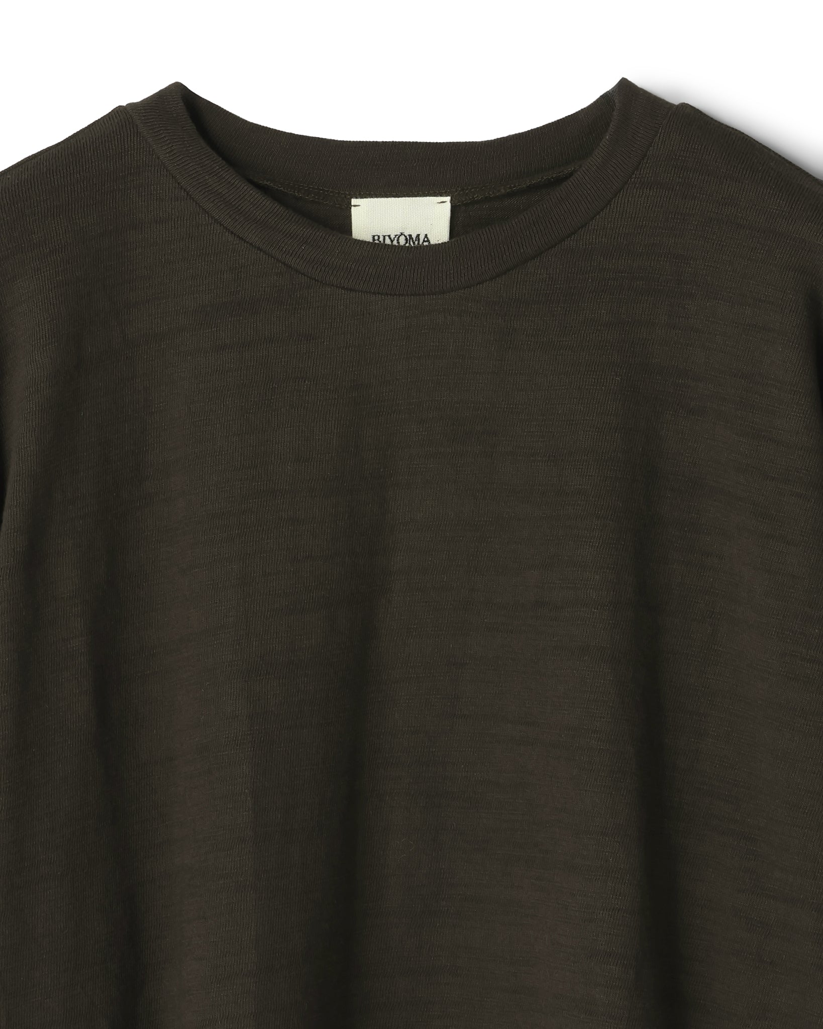COTTON JERSEY LONG SLEEVE WIDE PULLOVER(コットンジャージーロングスリーブワイドプルオーバー)|BIYOMA(ビヨーマ)OFFICIAL ONLINE STORE