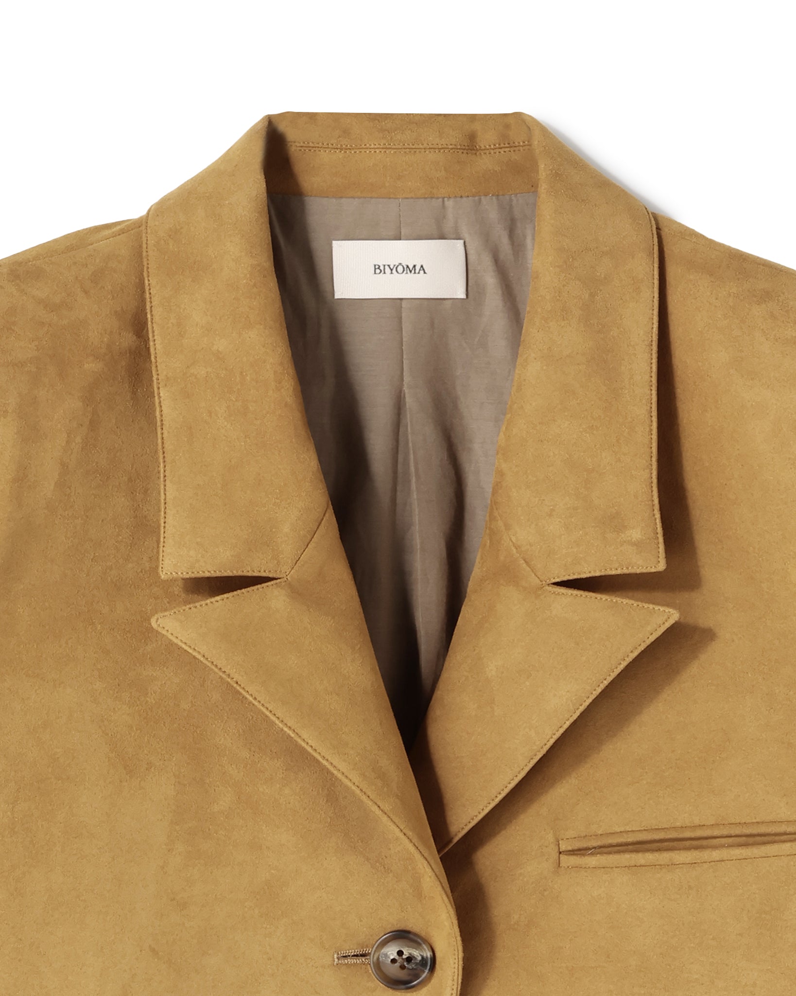 ECO SUEDE JACKET(エコスエードジャケット)|BIYOMA(ビヨーマ)OFFICIAL ONLINE STORE