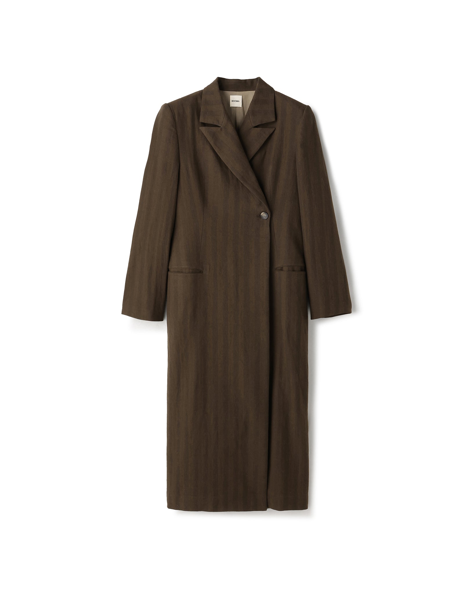 LINEN COTTON LONG COAT(リネンコットンロングコート)|BIYOMA(ビヨーマ)OFFICIAL ONLINE STORE