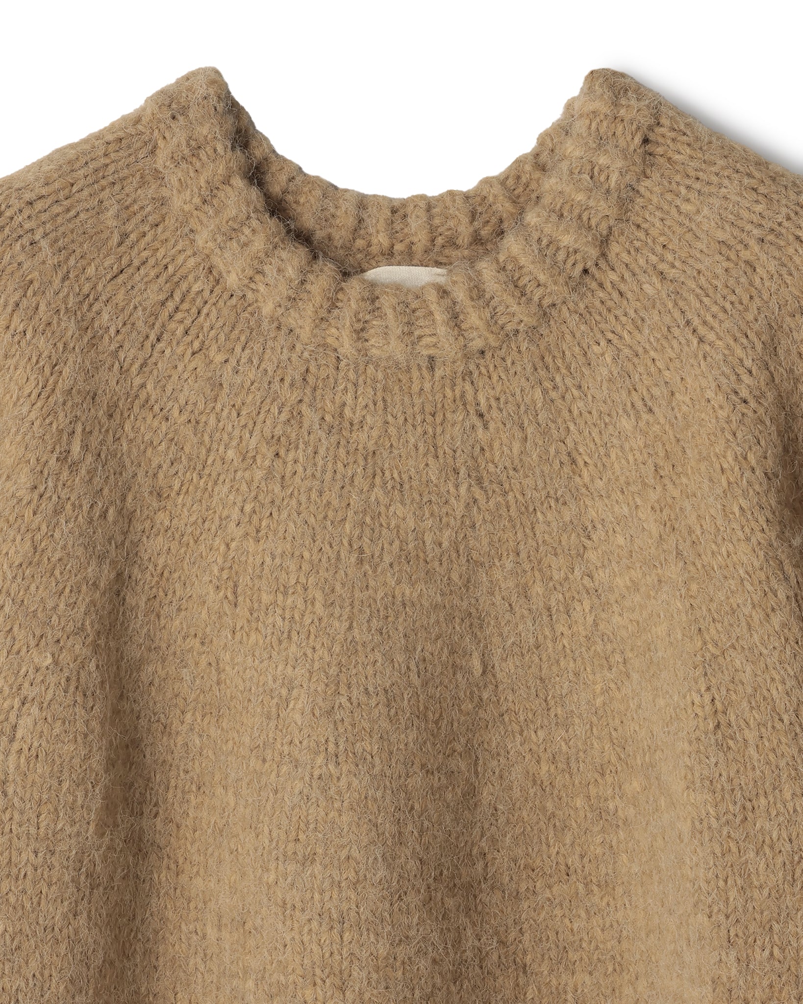 NYLON ACRYLIC HAND KNIT PULLOVER(ナイロンアクリルニットハンドニットプルオーバー)|BIYOMA(ビヨーマ)OFFICIAL ONLINE STORE