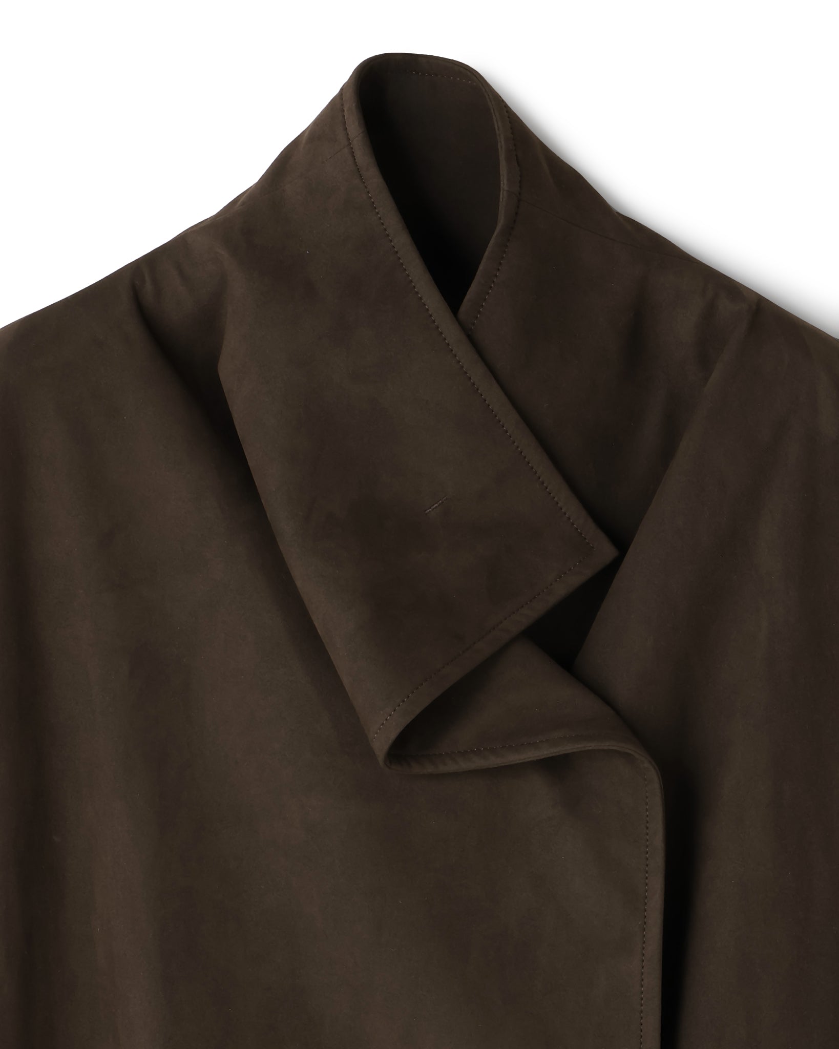 ECO SUEDE STAND COLLAR COAT(エコスエードスタンドカラーコート)|BIYOMA(ビヨーマ)OFFICIAL ONLINE STORE