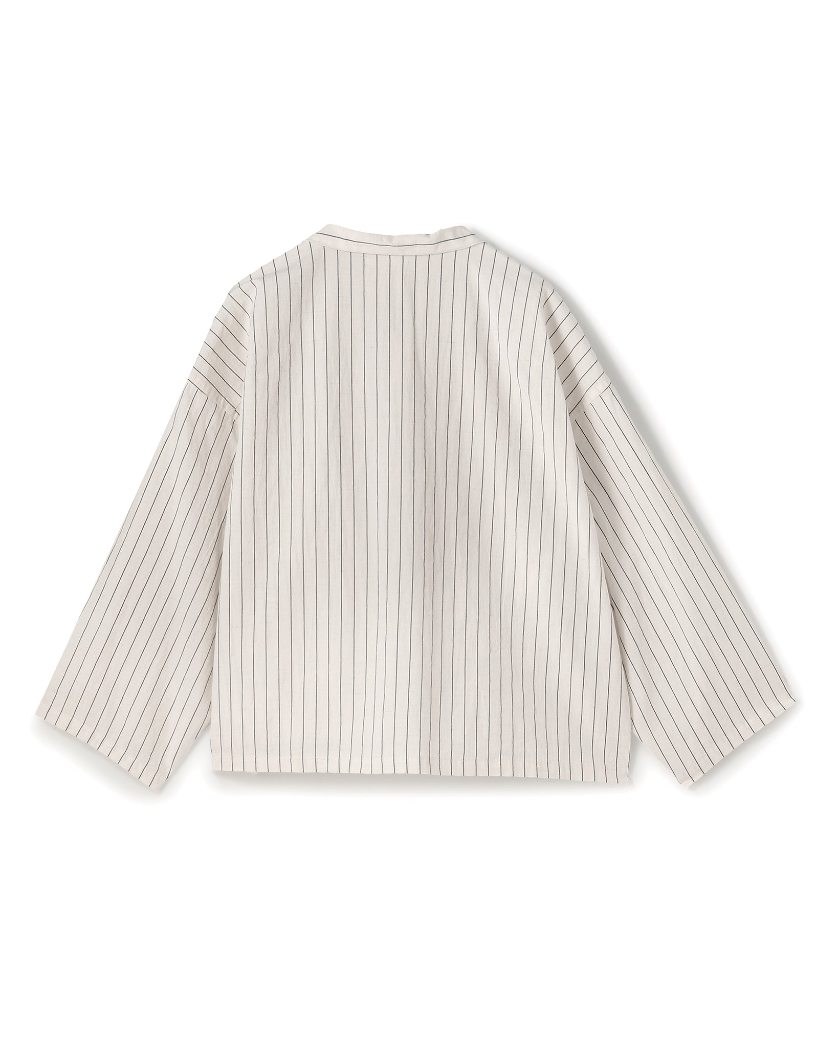 COTTON LINEN STRIPE W POCKET SHIRT(コットンリネンストライプダブルポケットシャツ)|BIYOMA(ビヨーマ)OFFICIAL ONLINE STORE