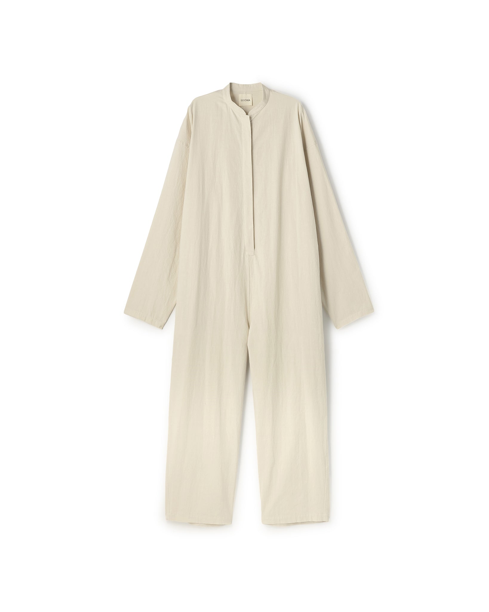 WASHER COTTON JUMP SUIT(ウォッシャーコットンジャンプスーツ)|BIYOMA(ビヨーマ)OFFICIAL ONLINE STORE