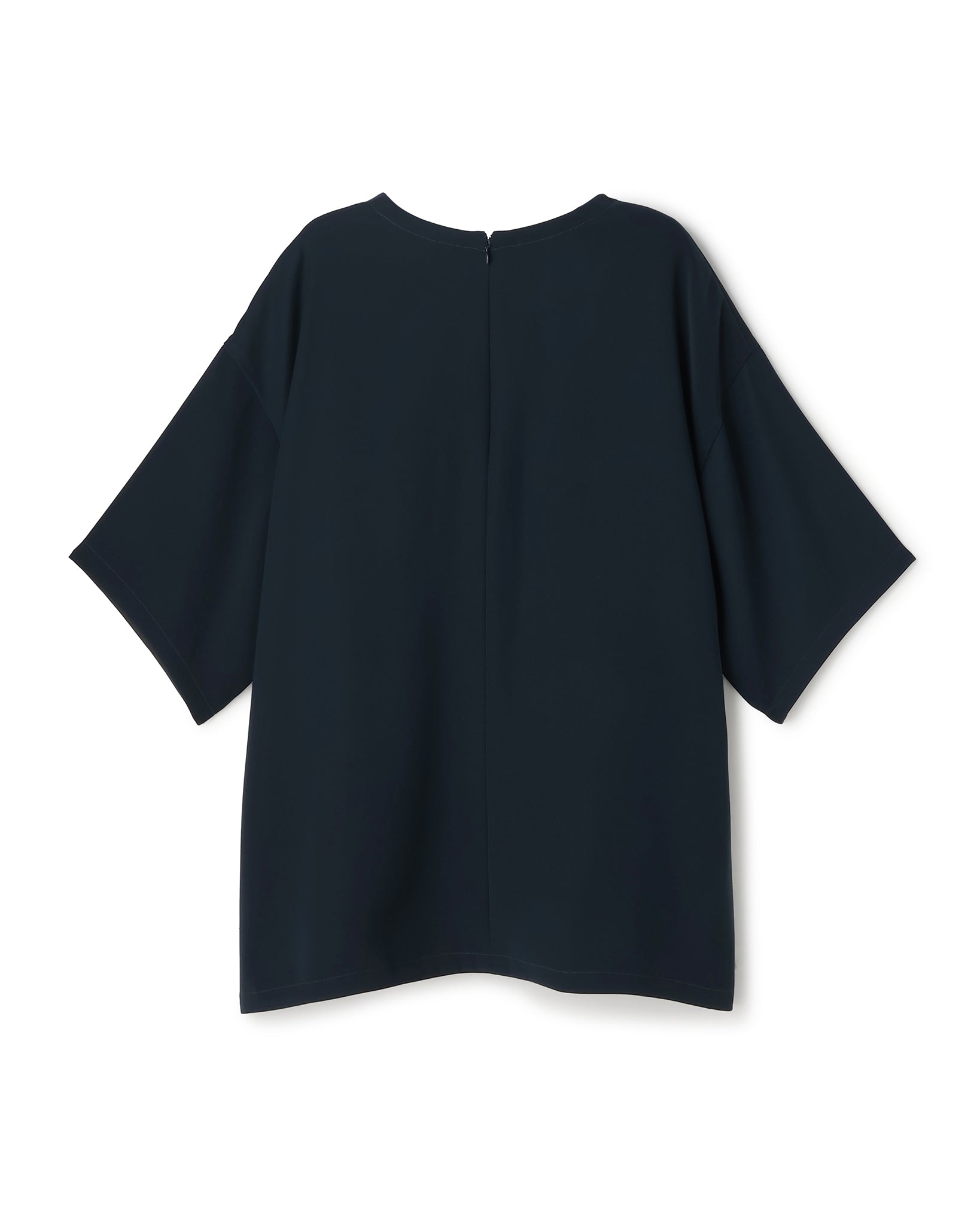 POLYESTER SATIN SHORT SLEEVED BLOUSE(ポリエステルショートスリーブブラウス)|BIYOMA(ビヨーマ)OFFICIAL ONLINE STORE