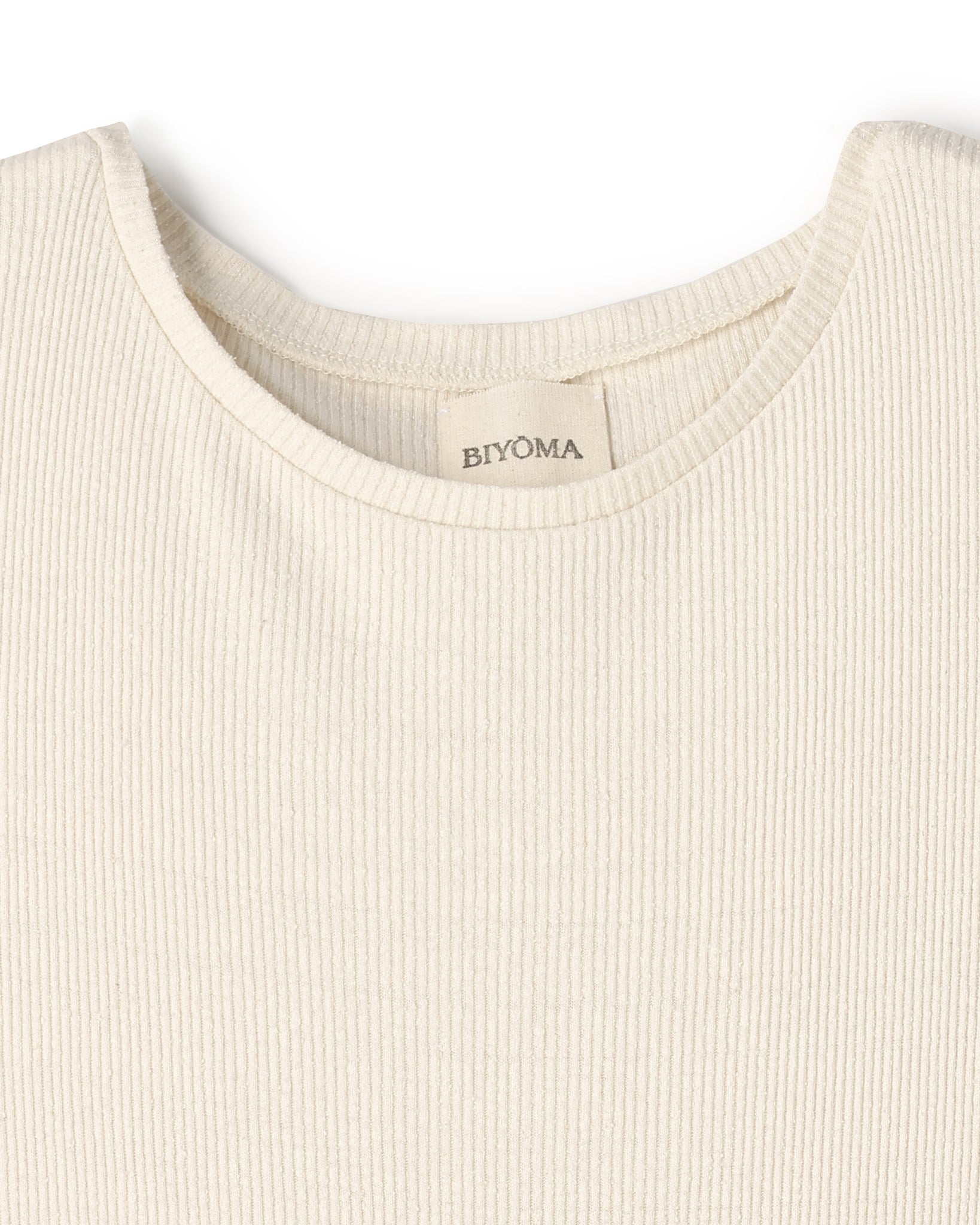 SILK RIB NO SLEEVE DRESS(シルクリブノースリーブドレス)|BIYOMA(ビヨーマ)OFFICIAL ONLINE STORE