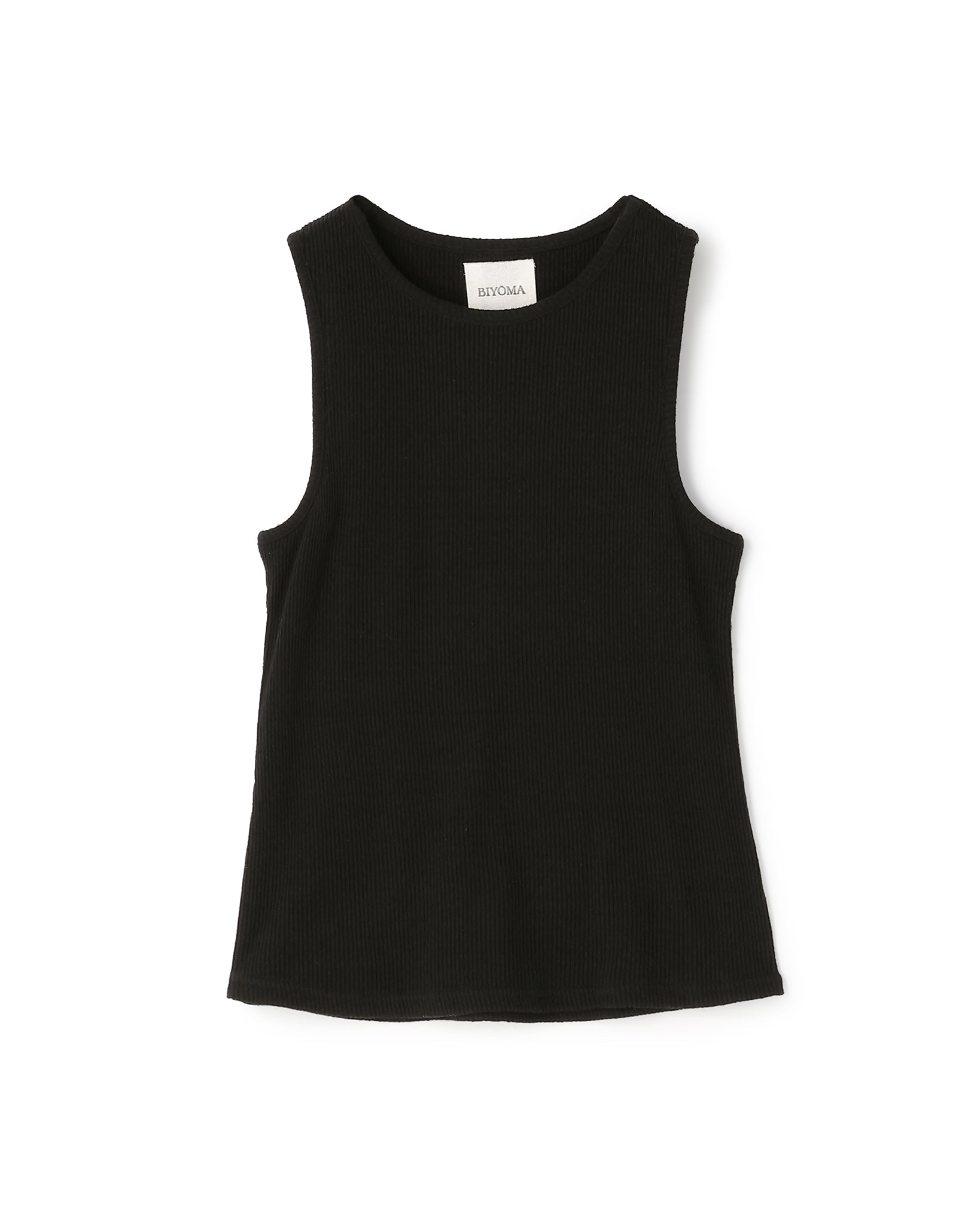 SILK RIB AMERICAN SLEEVE TANK TOP(シルクリブアメリカンスリーブタンクトップ)|BIYOMA(ビヨーマ)OFFICIAL ONLINE STORE