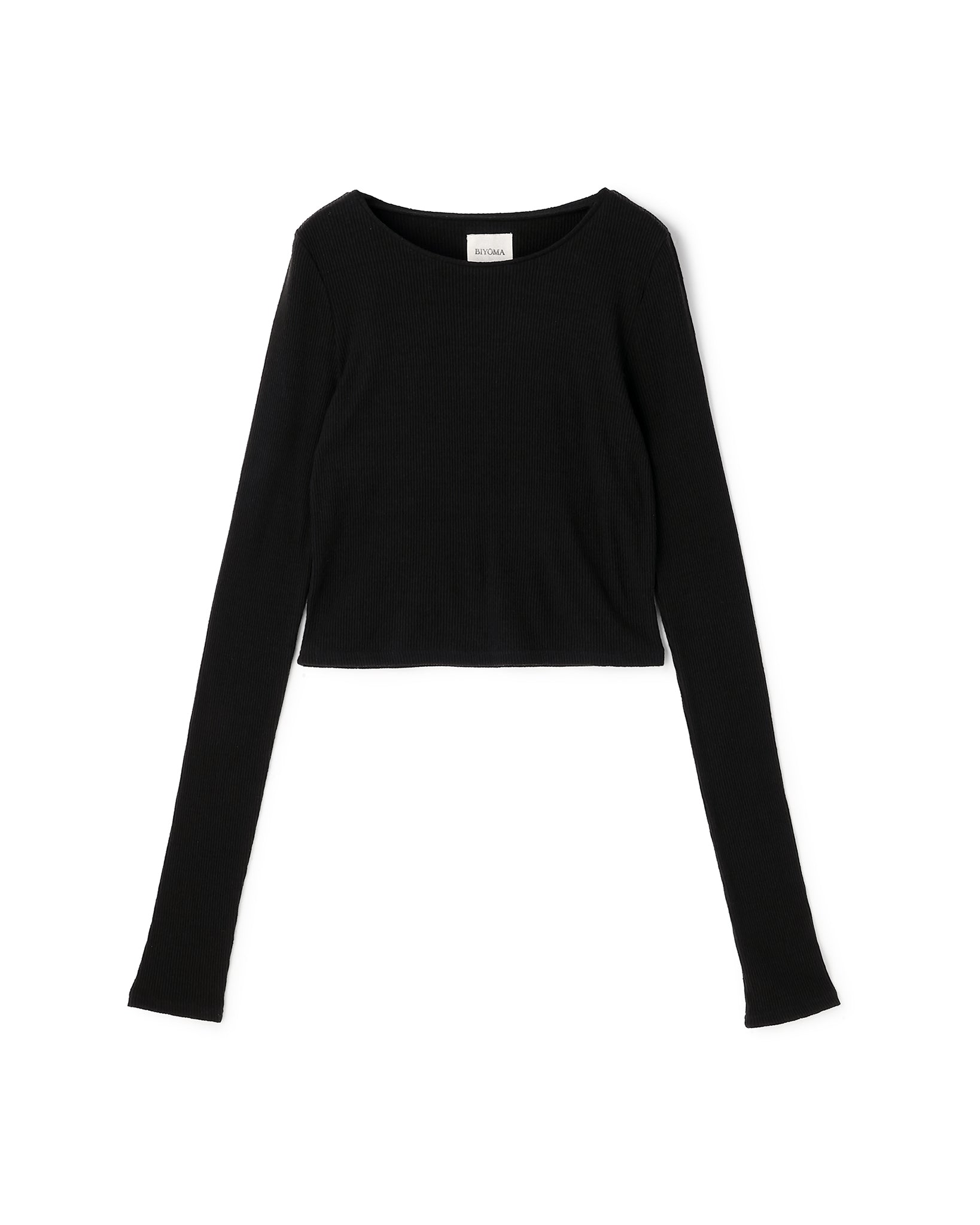 SILK RIB LONG SLEEVE PULLOVER(シルクリブロングスリーブプルオーバー)|BIYOMA(ビヨーマ)OFFICIAL ONLINE STORE