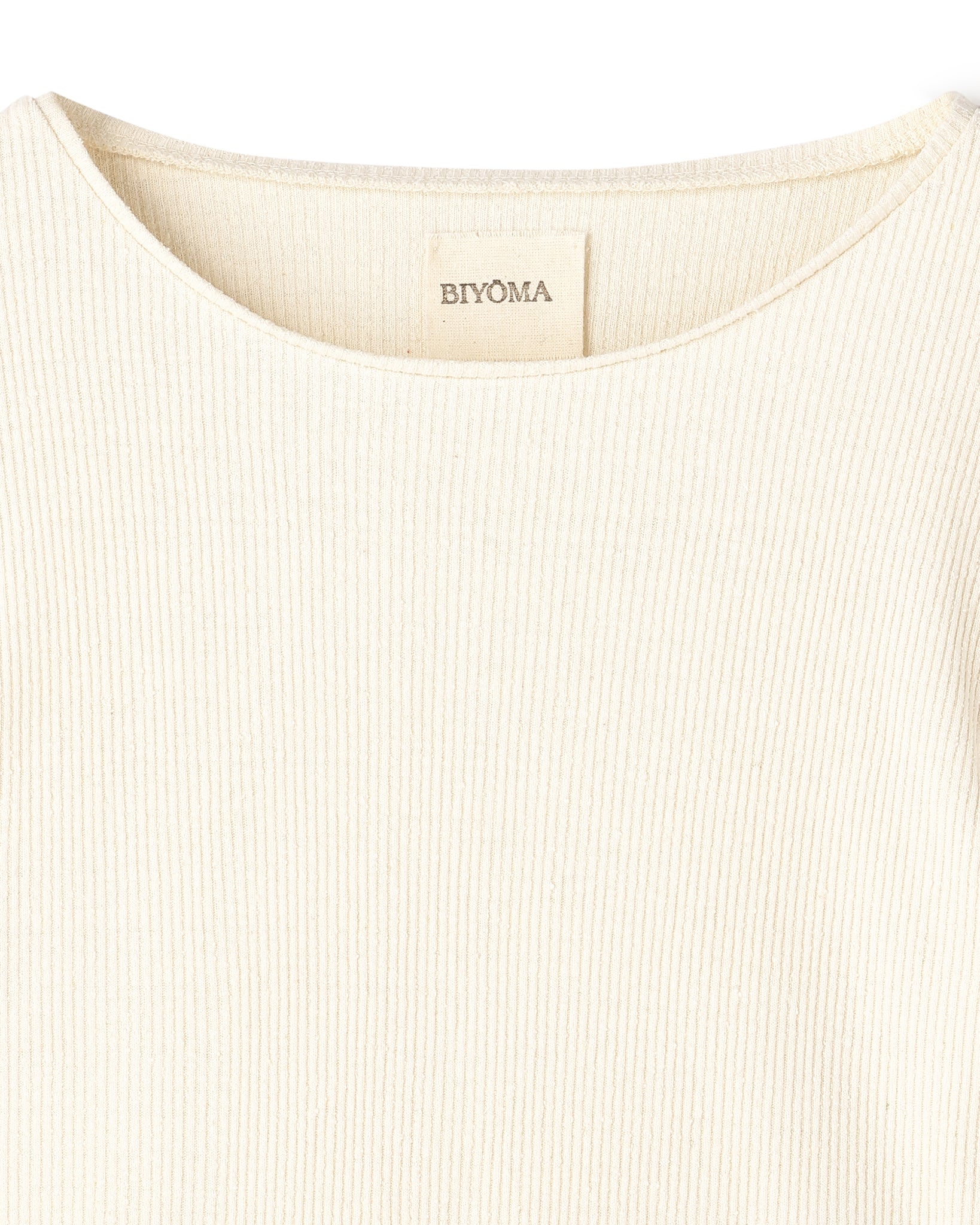 SILK RIB LONG SLEEVE PULLOVER(シルクリブロングスリーブプルオーバー)|BIYOMA(ビヨーマ)OFFICIAL ONLINE STORE