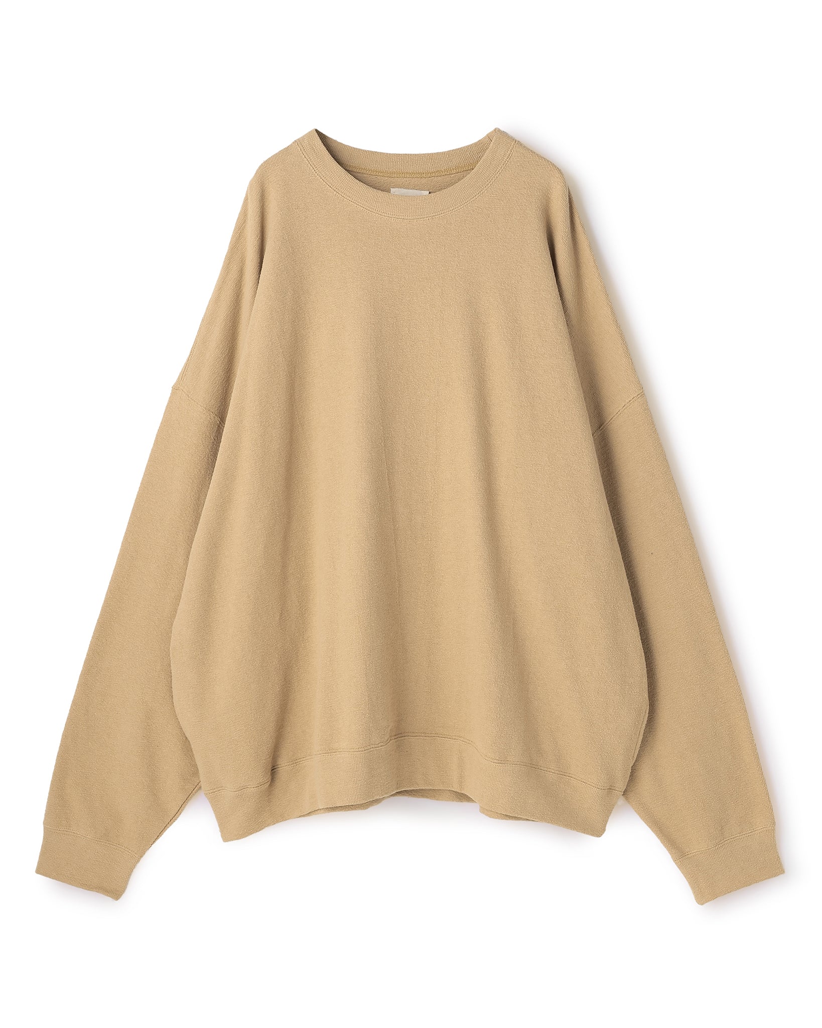 COTTON LINEN RIB LOOSE SILHOUETTE PULLOVER(コットンリネンリブルーズシルエットプルオーバー)|BIYOMA(ビヨーマ)OFFICIAL ONLINE STORE