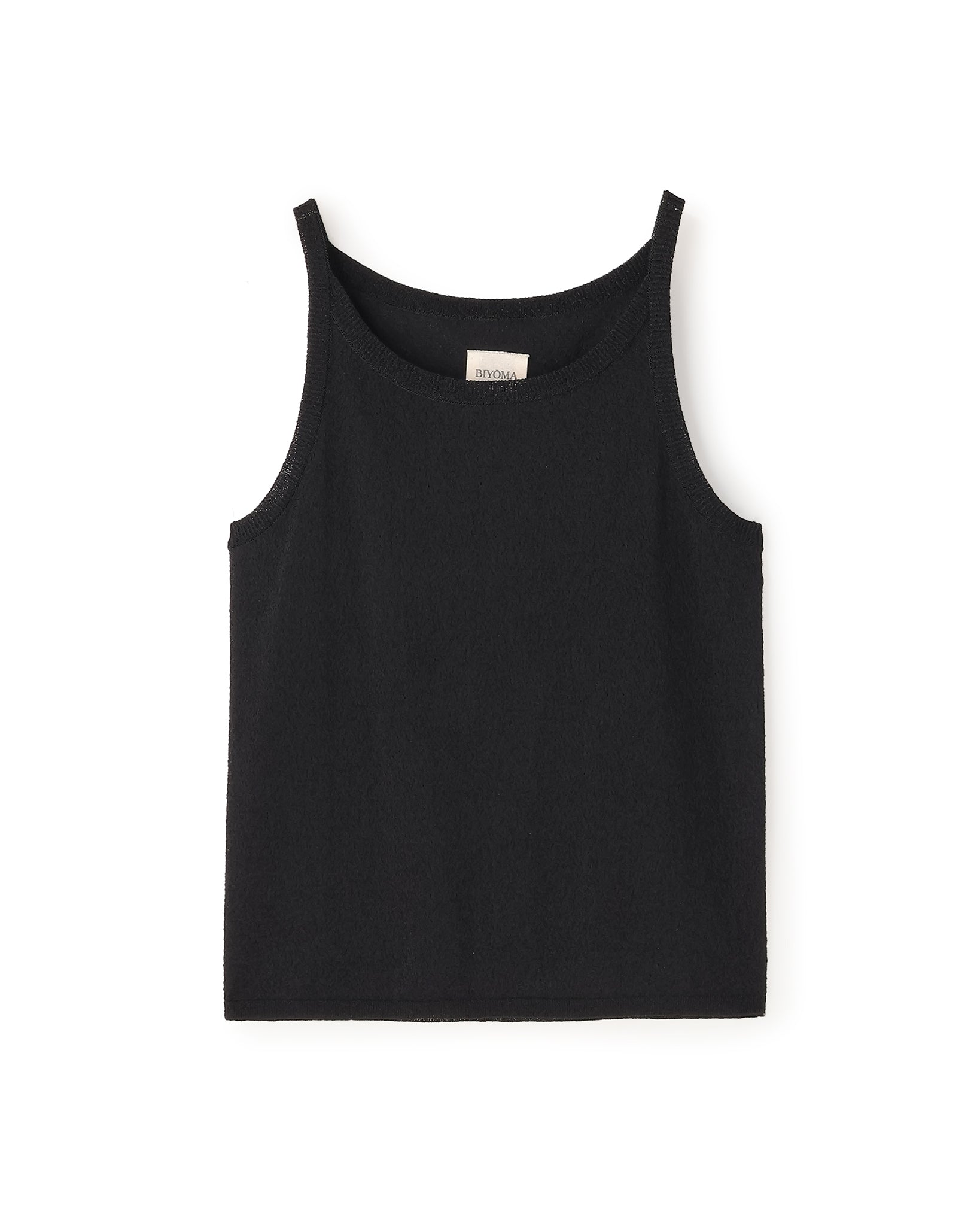 POLYESTER POWDERY KNIT CAMISOLE(ポリエステルパウダリーニットキャミソール)|BIYOMA(ビヨーマ)OFFICIAL ONLINE STORE