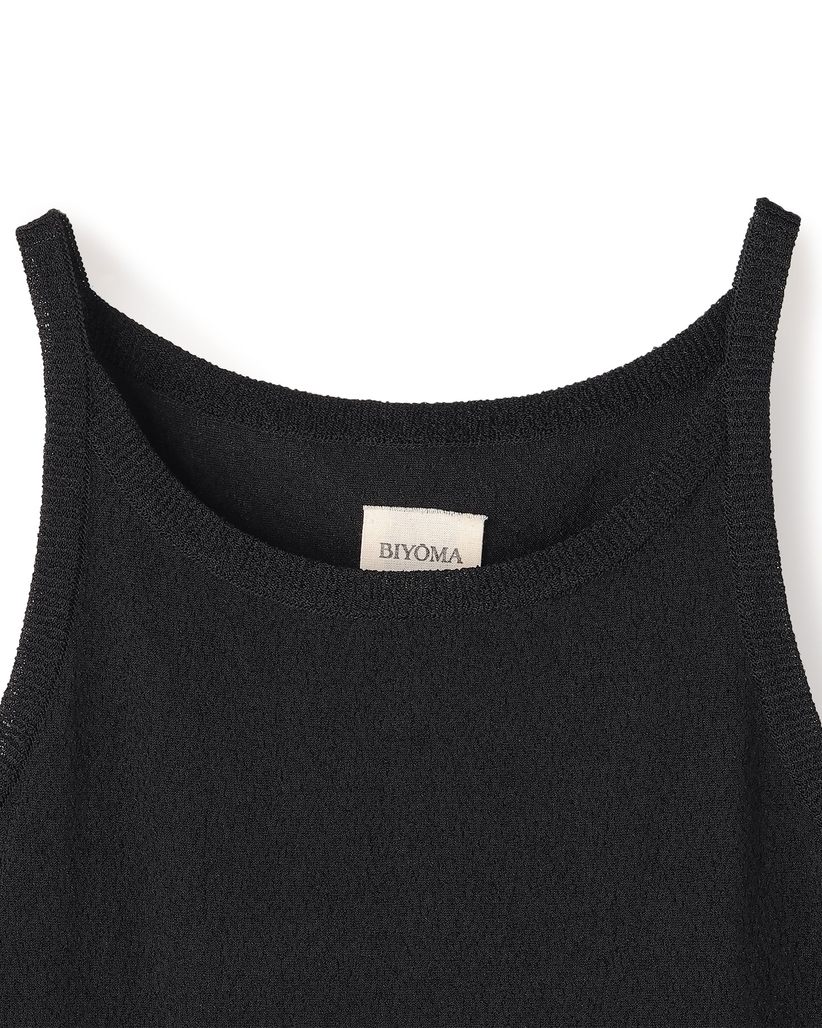 POLYESTER POWDERY KNIT CAMISOLE(ポリエステルパウダリーニットキャミソール)|BIYOMA(ビヨーマ)OFFICIAL ONLINE STORE