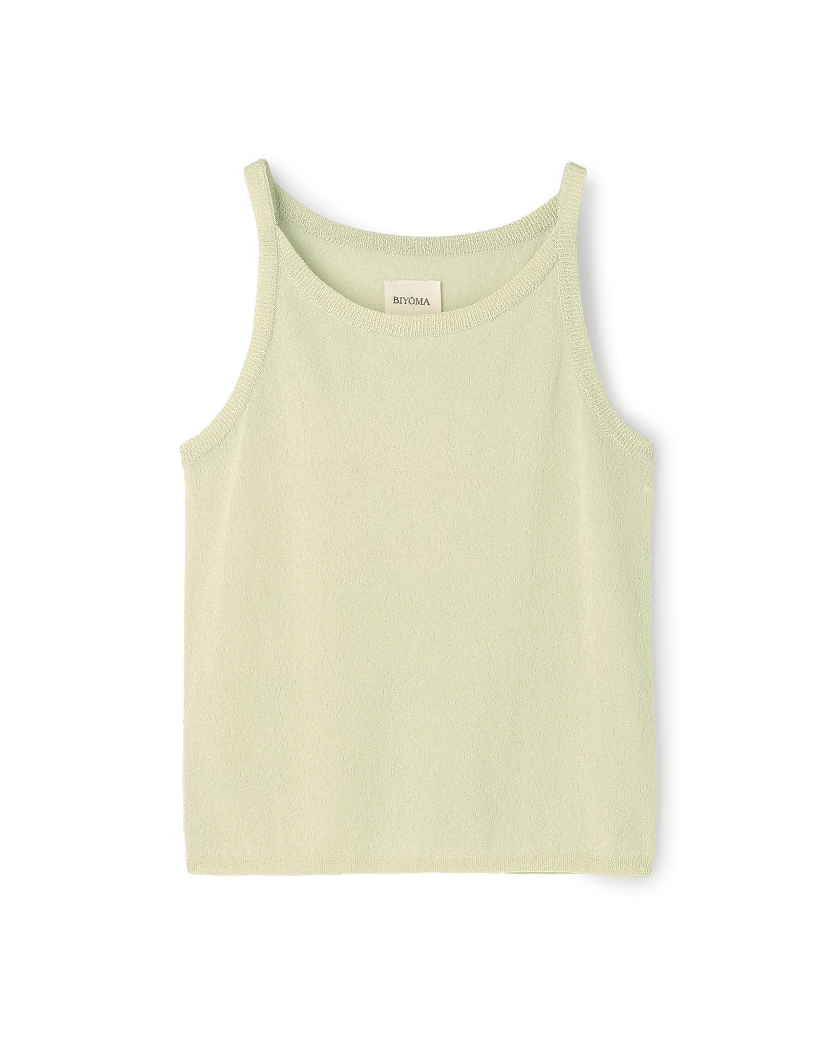 POLYESTER POWDERY KNIT CAMISOLE(ポリエステルパウダリーニットキャミソール)|BIYOMA(ビヨーマ)OFFICIAL ONLINE STORE