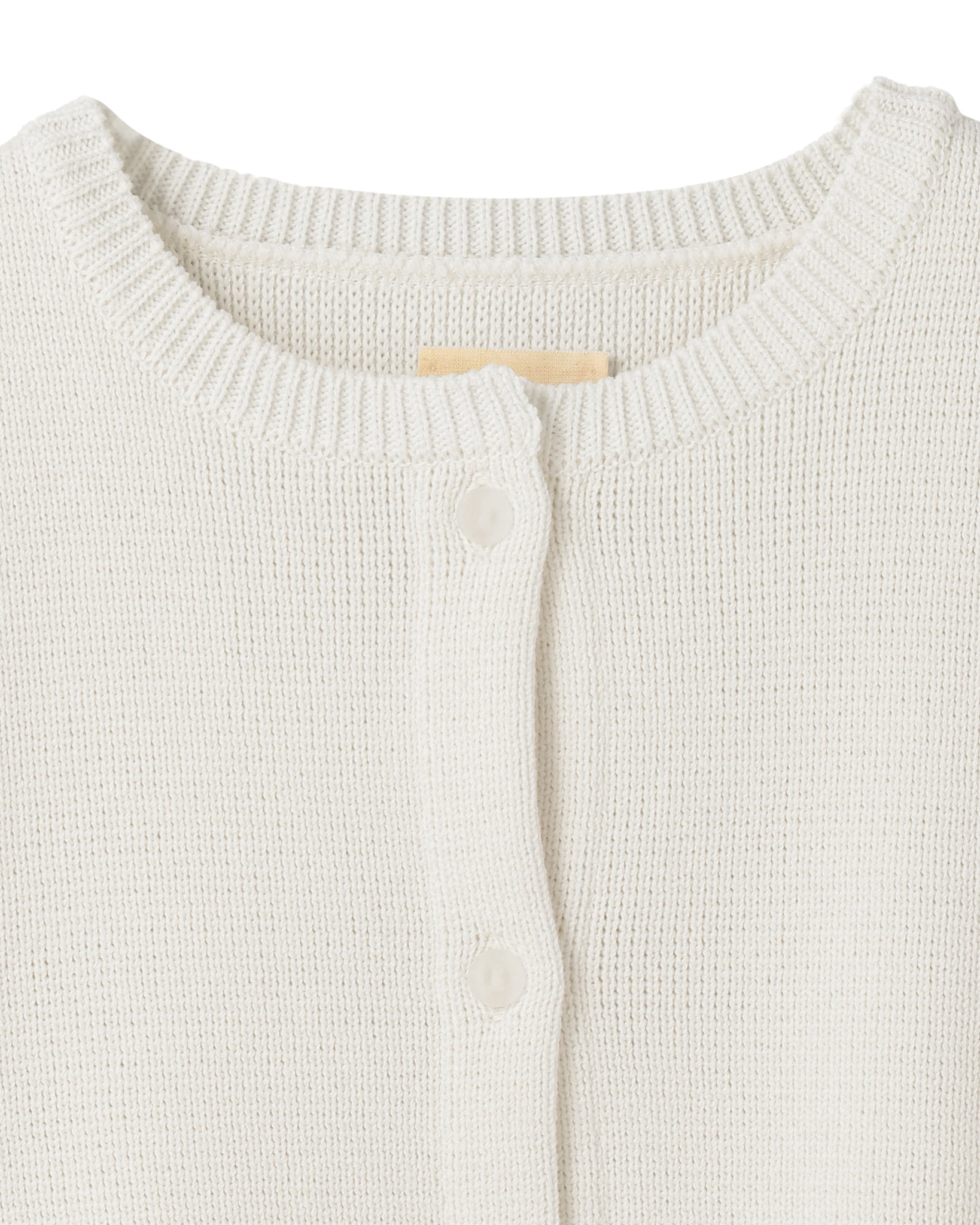 COTTON ACRYLIC SHORT SLEEVE KNIT CARDIGAN(コットンアクリルショートスリーブニットカーディガン)|BIYOMA(ビヨーマ)OFFICIAL ONLINE STORE