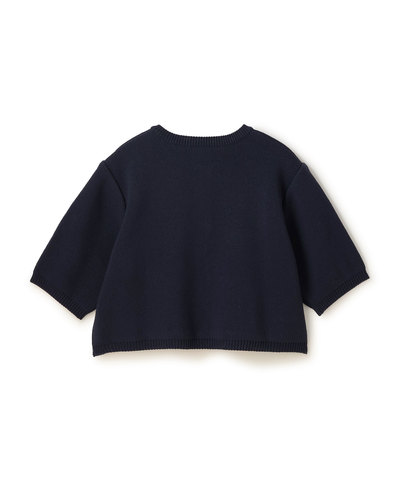 COTTON ACRYLIC SHORT SLEEVE KNIT CARDIGAN(コットンアクリルショートスリーブニットカーディガン)|BIYOMA(ビヨーマ)OFFICIAL ONLINE STORE