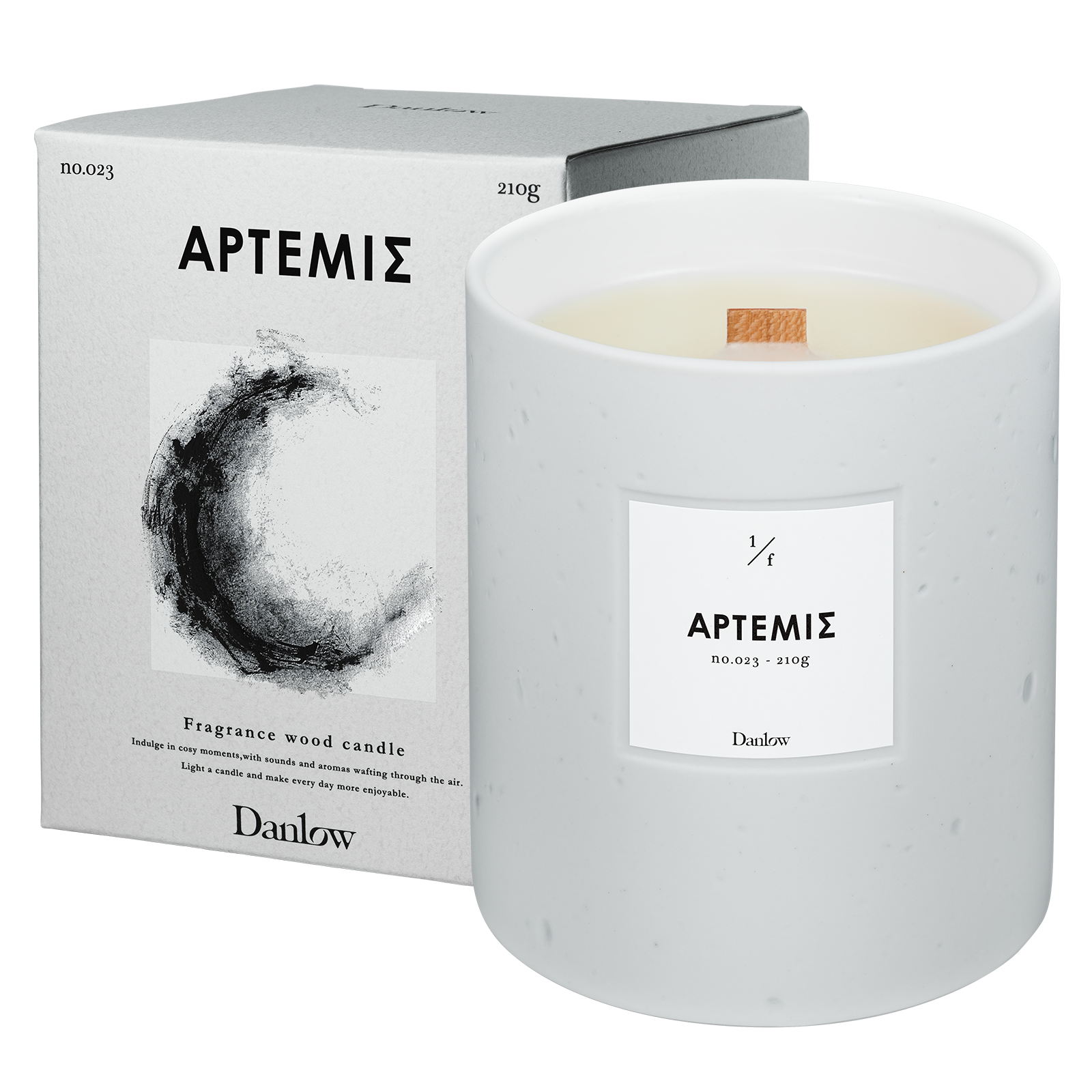 Danlow(ダンロウ)フレグランスウッドキャンドル - APTEMIΣ(アルテミス)|BIYOMA(ビヨーマ)OFFICIAL ONLINE STORE