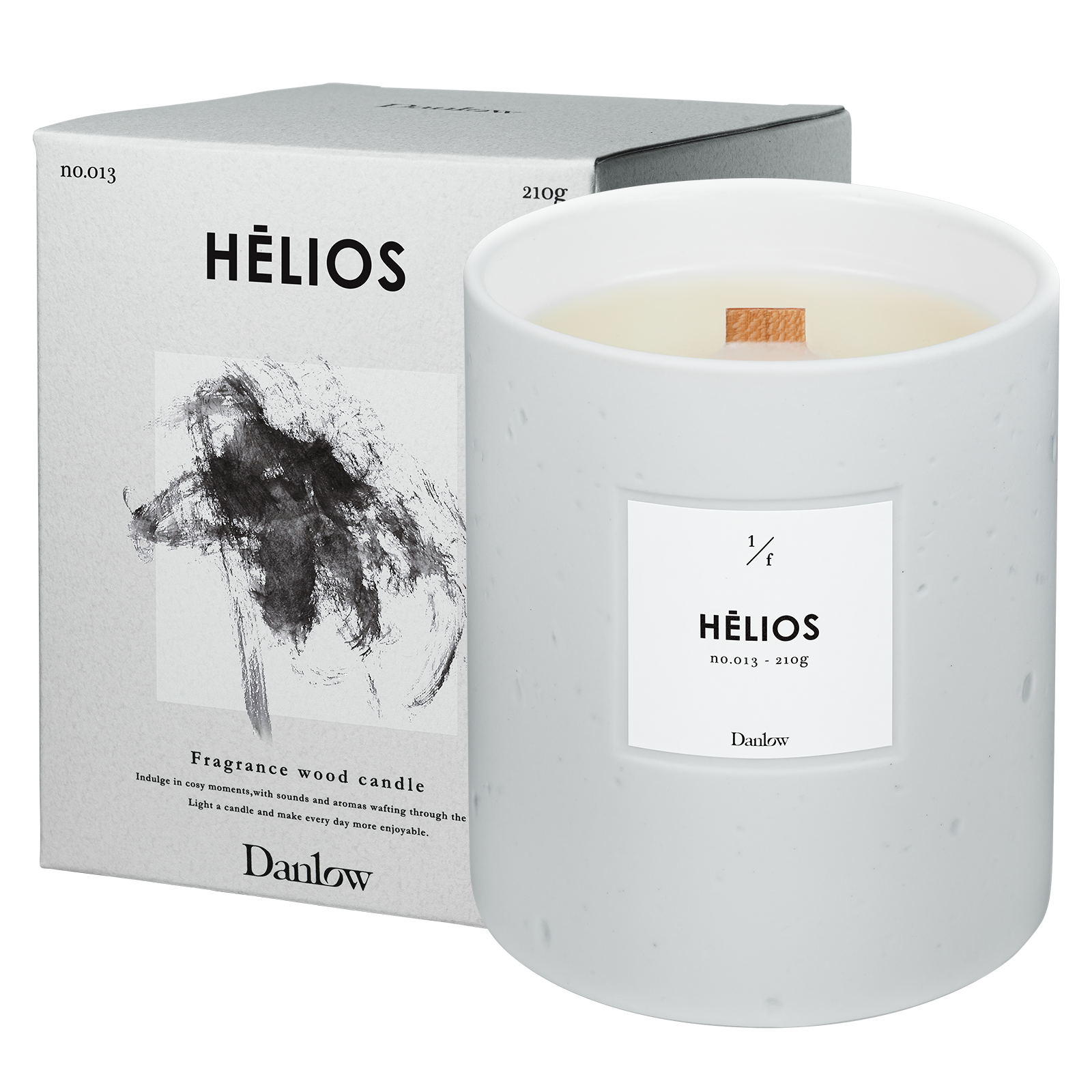 Danlow （ダンロウ）フレグランスウッドキャンドル - HĒLIOS