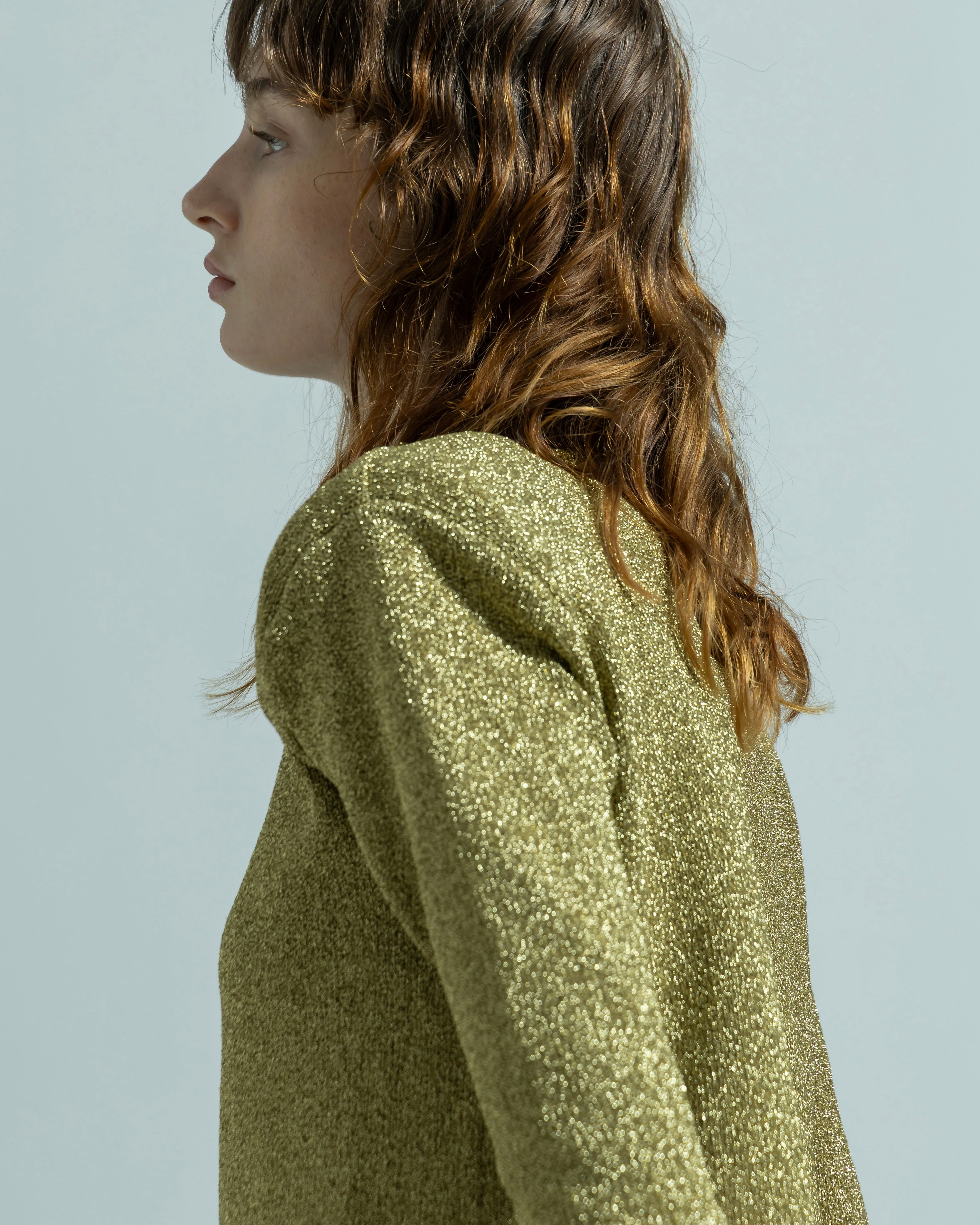 POWER SHOULDER HALF SLEEVE KNIT PULLOVER(パワーショルダーハーフスリーブニットプルオーバー)|BIYOMA(ビヨーマ)OFFICIAL ONLINE STORE