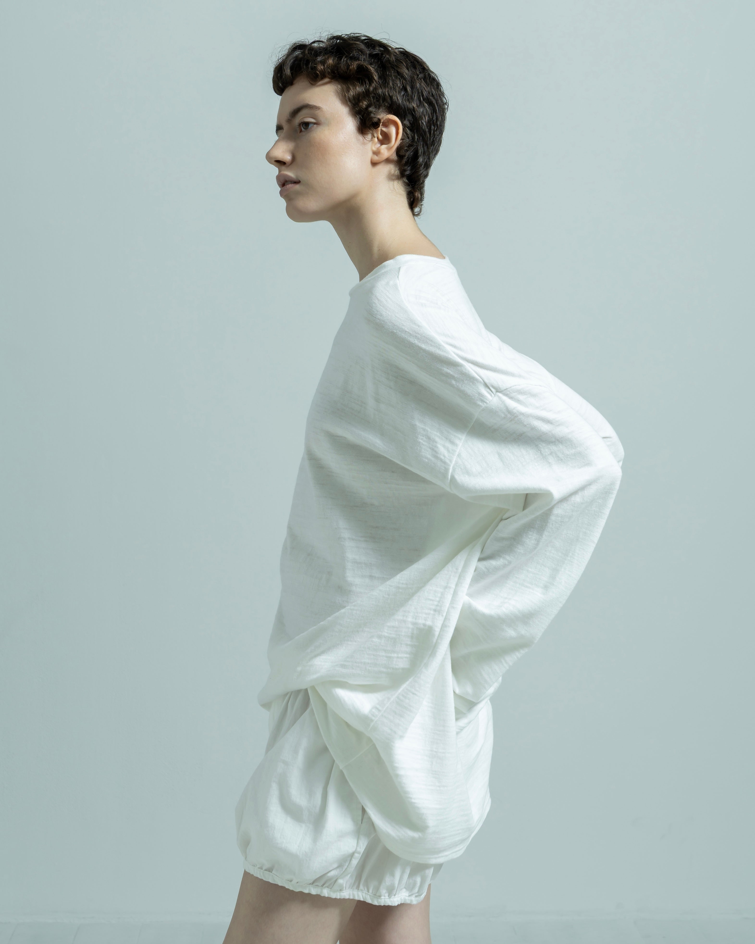 COTTON JERSEY LONG SLEEVE WIDE PULLOVER(コットンジャージーロングスリーブワイドプルオーバー)|BIYOMA(ビヨーマ)OFFICIAL ONLINE STORE