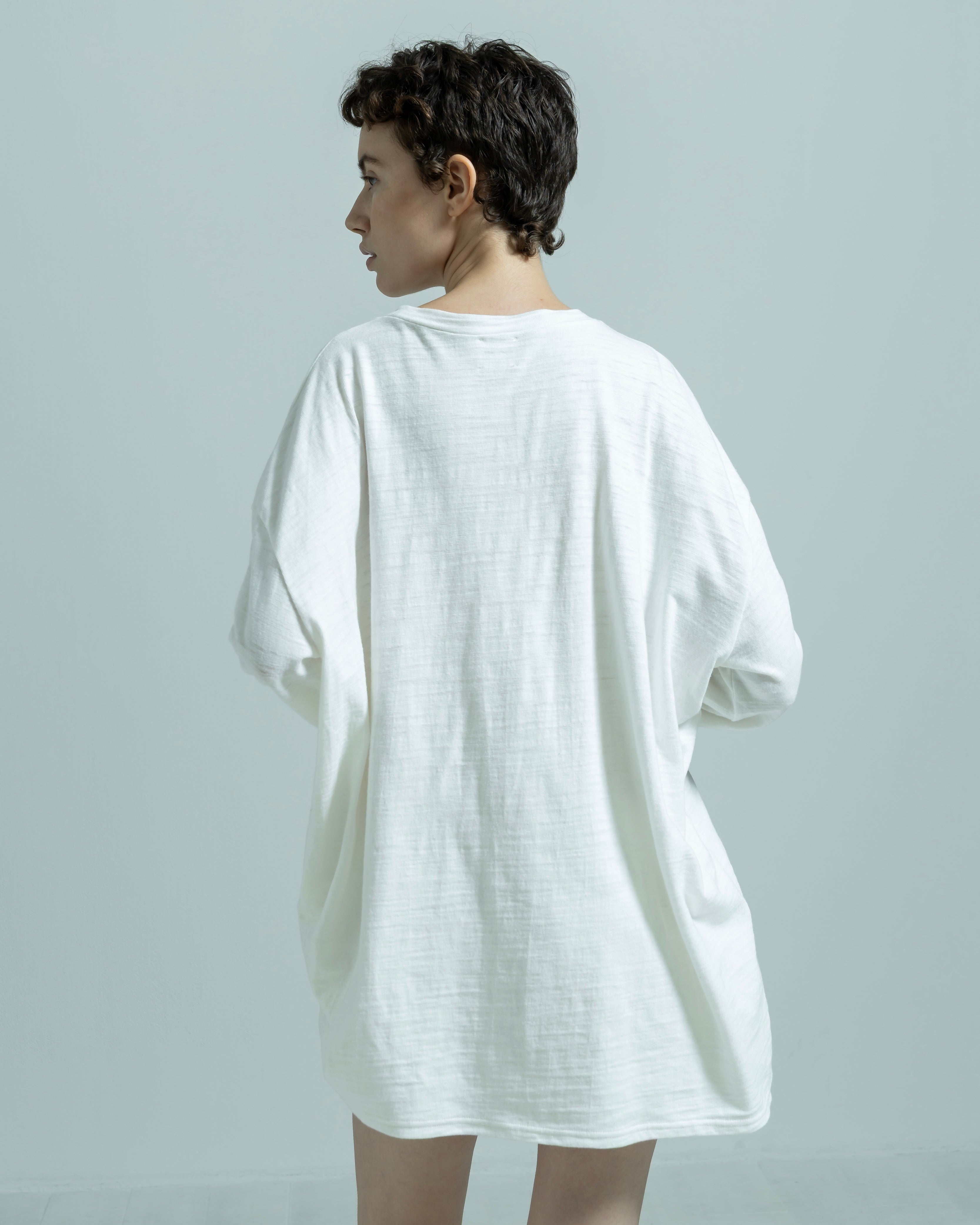 COTTON JERSEY LONG SLEEVE WIDE PULLOVER(コットンジャージーロングスリーブワイドプルオーバー)|BIYOMA(ビヨーマ)OFFICIAL ONLINE STORE