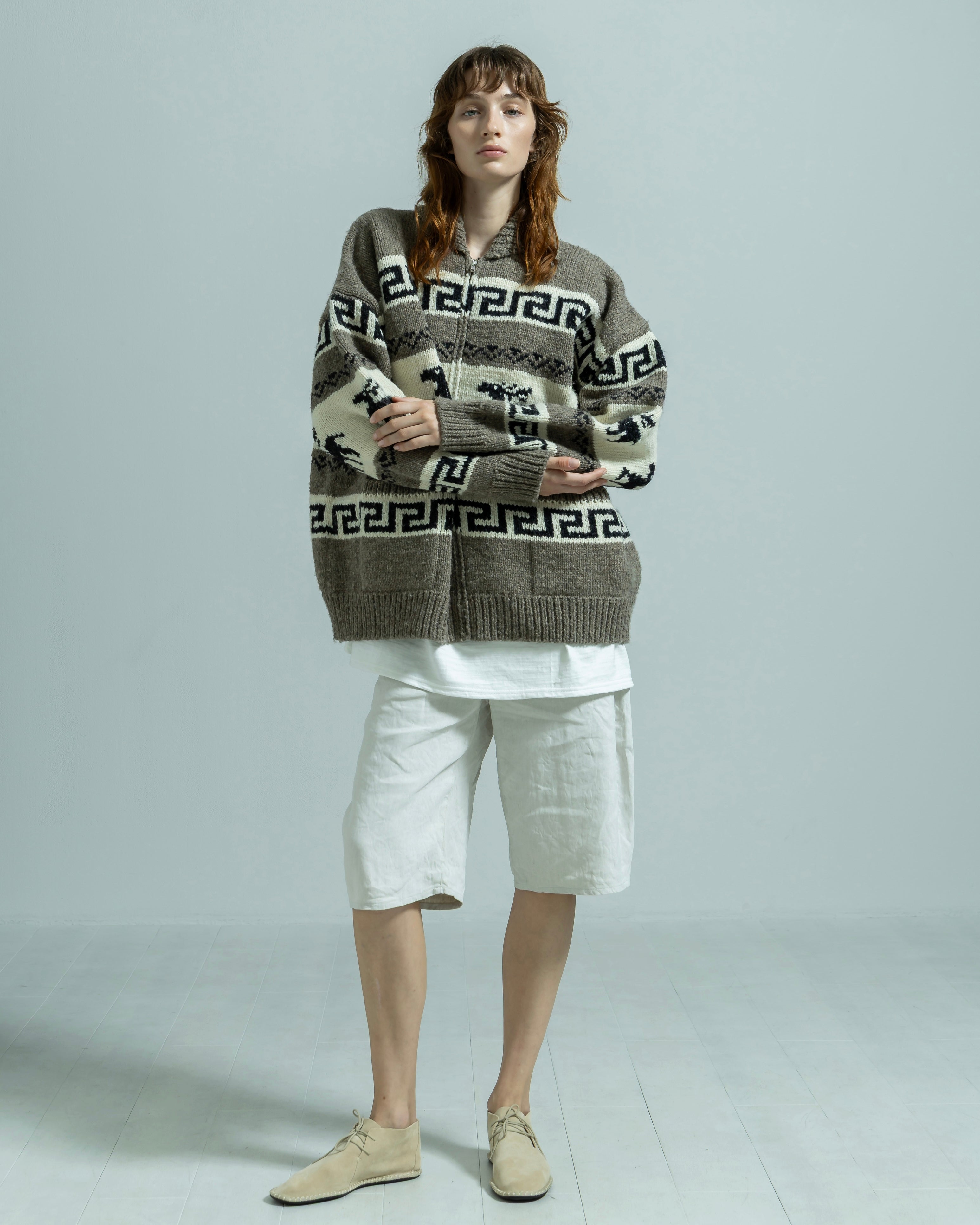 FULL ZIP COWICHAN SWEATER(フルジップカウチンセーター)|BIYOMA(ビヨーマ)OFFICIAL ONLINE STORE