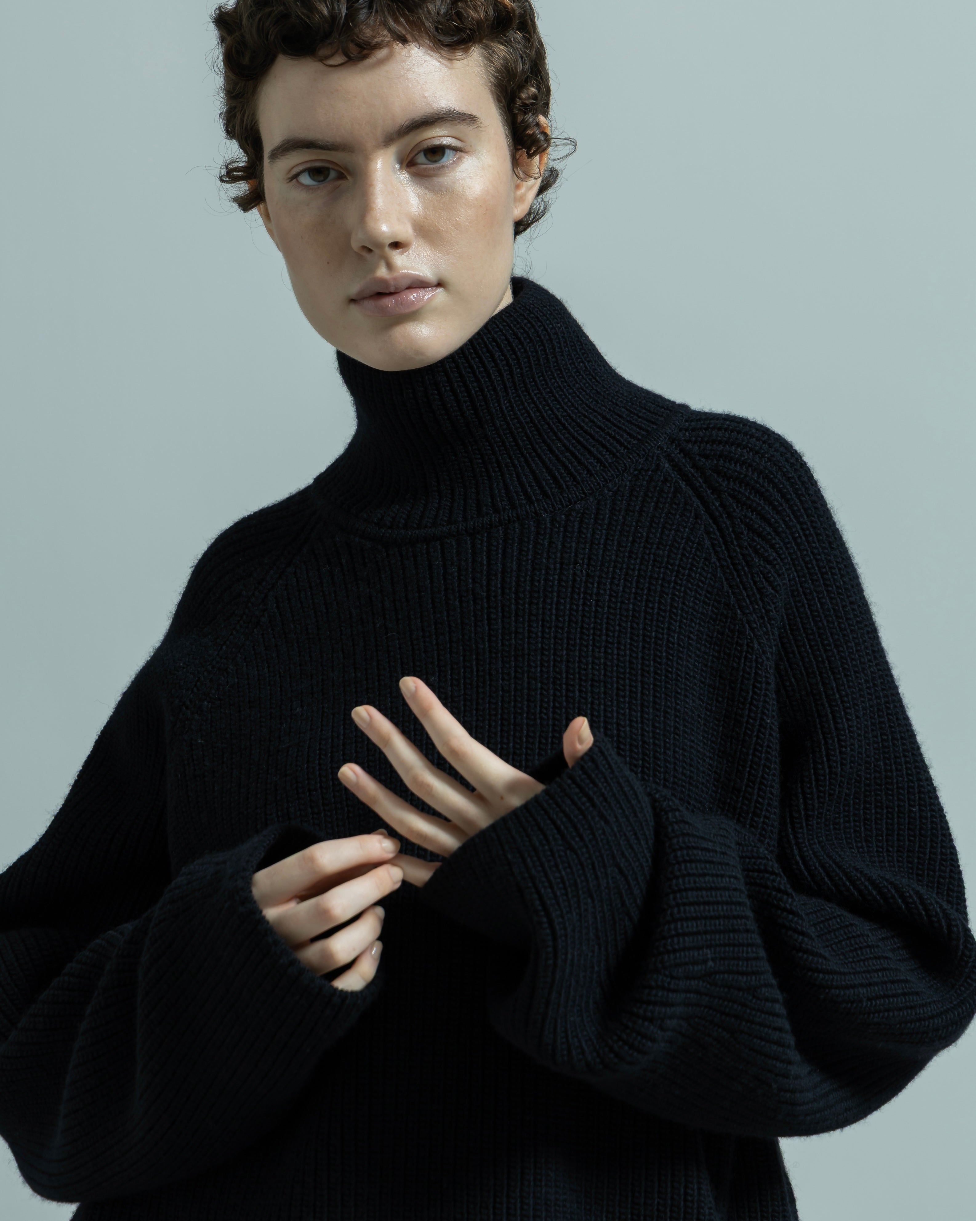 WOOL RIB KNIT TURTLENECK PULLOVER(ウールリブニットタートルネックプルオーバー)|BIYOMA(ビヨーマ)OFFICIAL ONLINE STORE