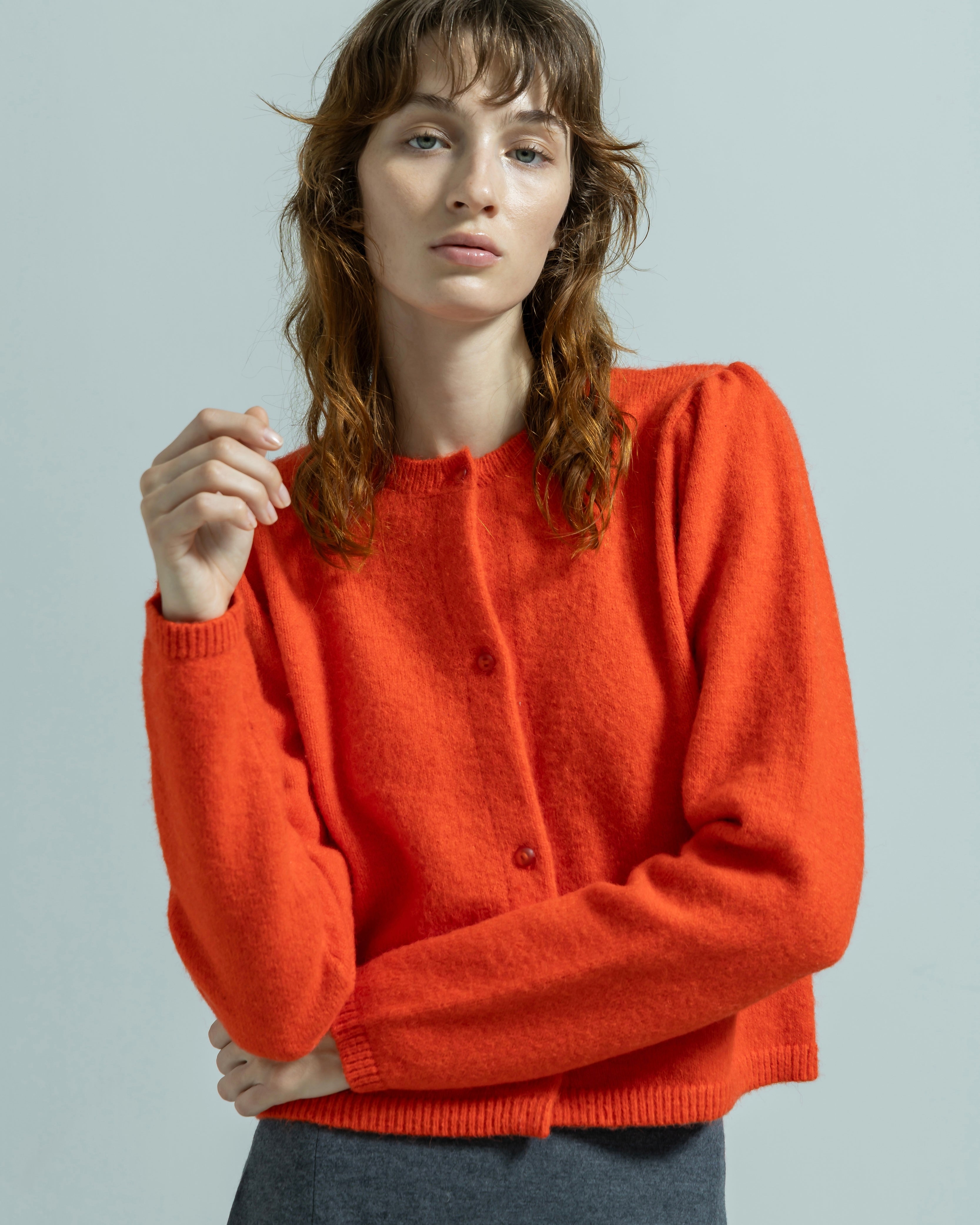 NYLON ACRYLIC KNIT CARDIGAN(ナイロンアクリルニットカーディガン)|BIYOMA(ビヨーマ)OFFICIAL ONLINE STORE