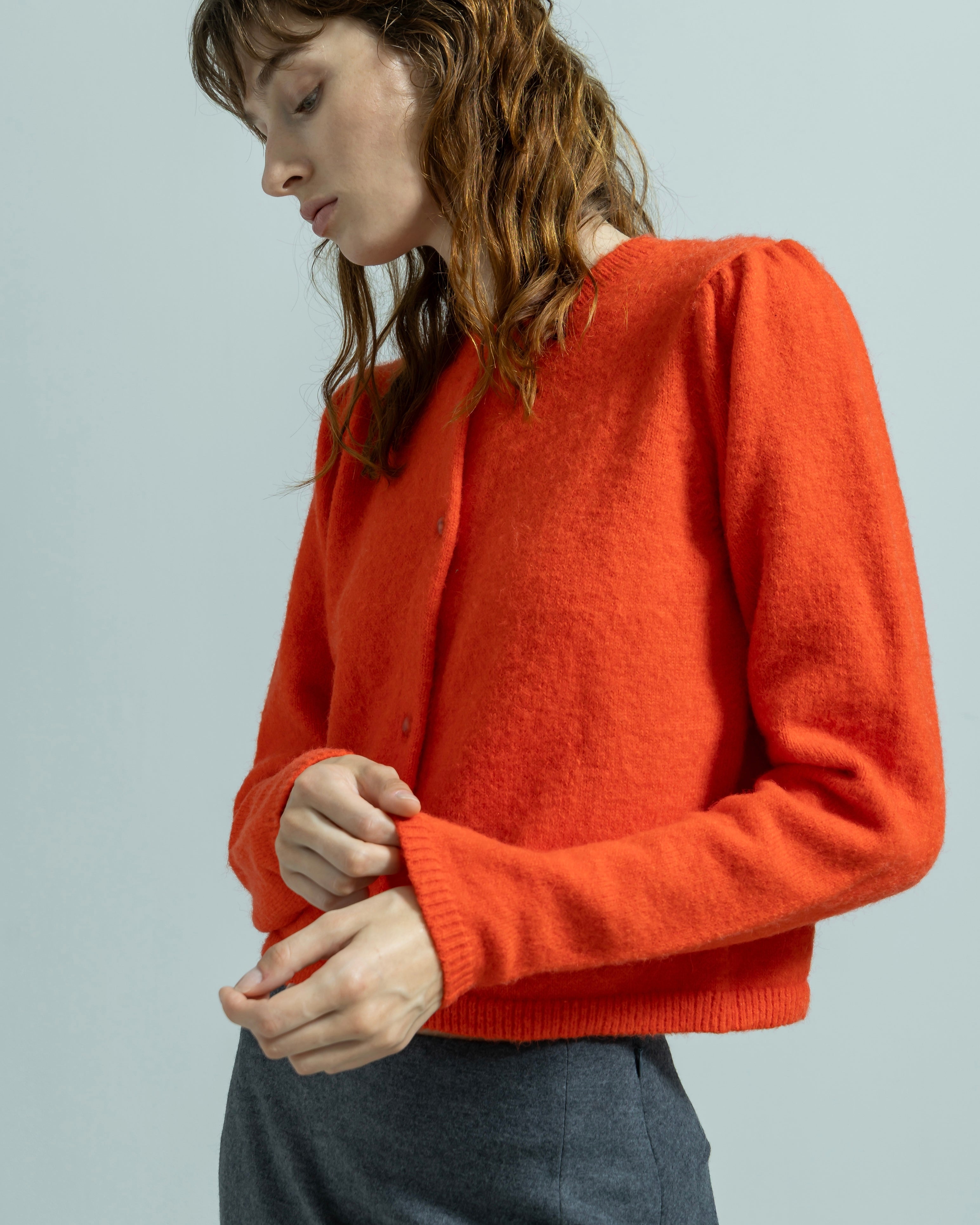 NYLON ACRYLIC KNIT CARDIGAN(ナイロンアクリルニットカーディガン)|BIYOMA(ビヨーマ)OFFICIAL ONLINE STORE
