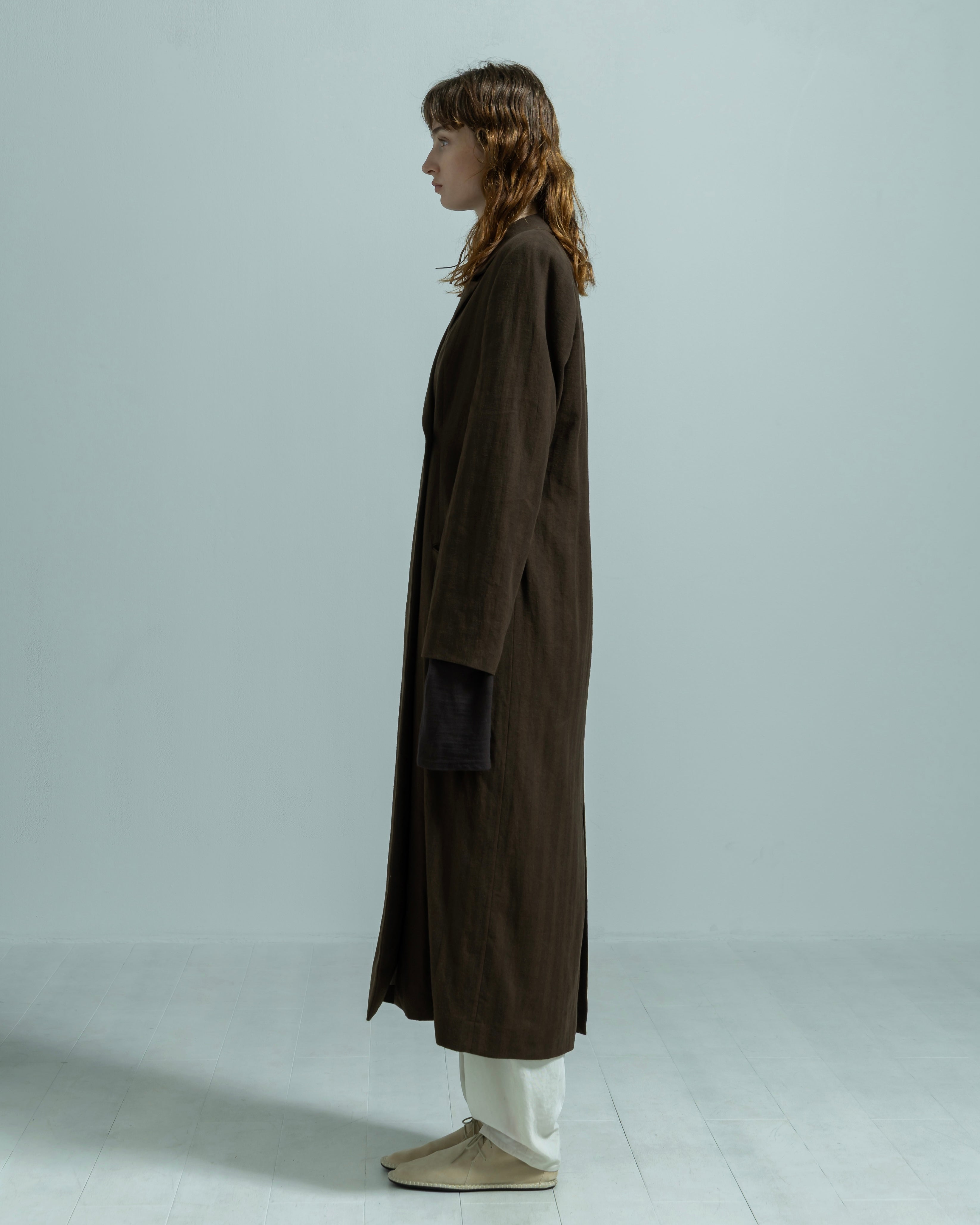 LINEN COTTON LONG COAT(リネンコットンロングコート)|BIYOMA(ビヨーマ)OFFICIAL ONLINE STORE