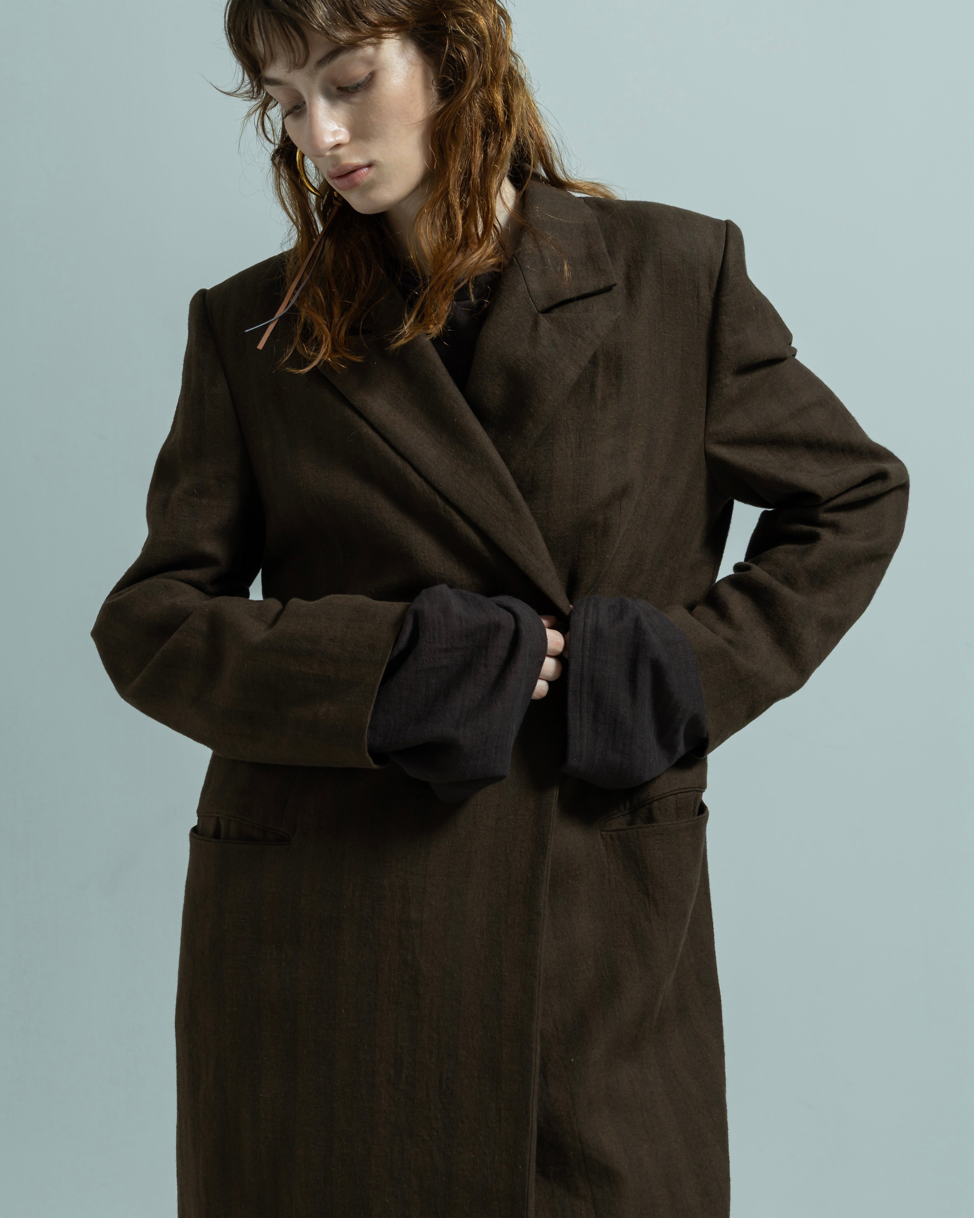 LINEN COTTON LONG COAT(リネンコットンロングコート)|BIYOMA(ビヨーマ)OFFICIAL ONLINE STORE