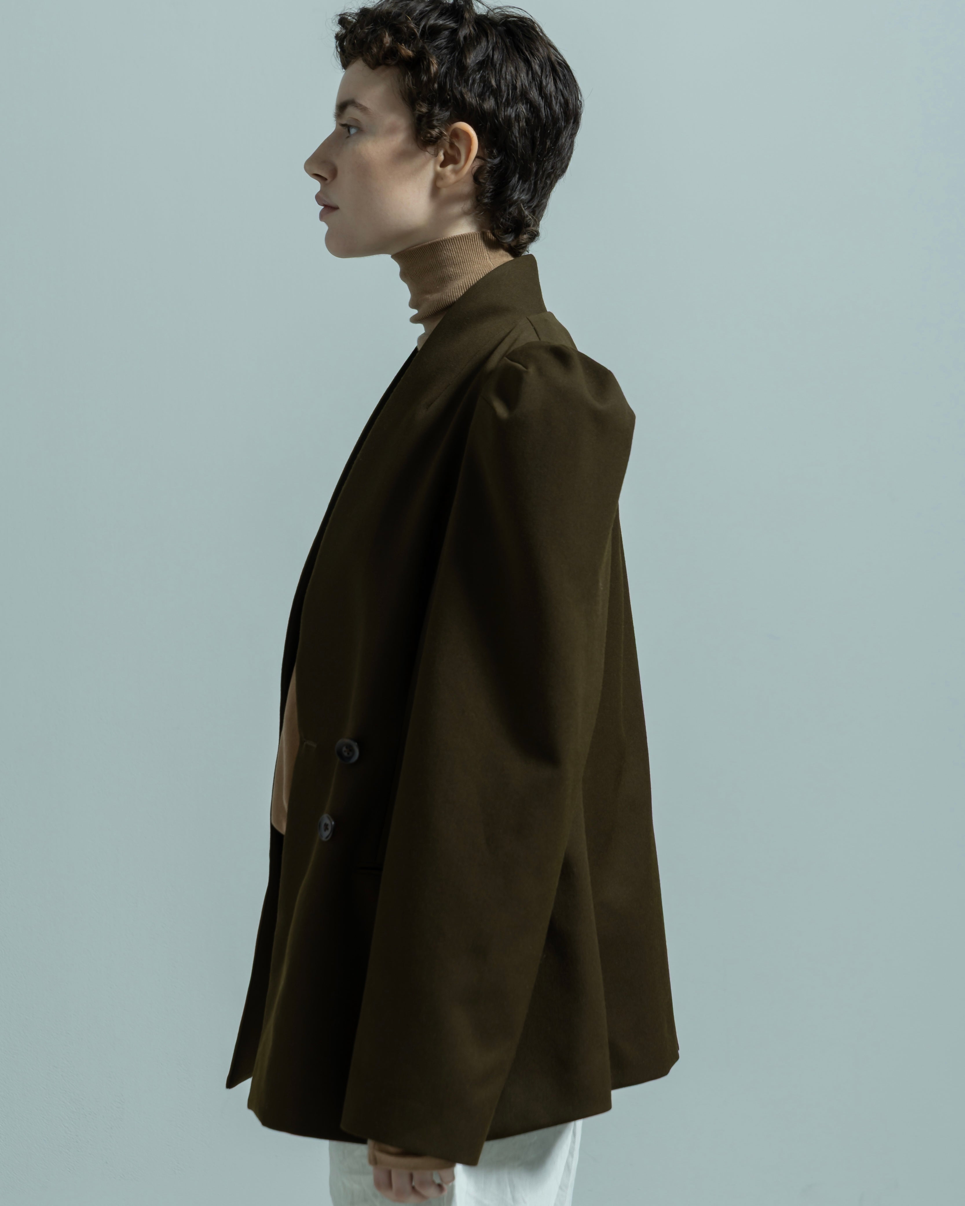 WOOL VOLUME SLEEVE JACKET COAT(ウールボリュームスリーブジャケットコート)|BIYOMA(ビヨーマ)OFFICIAL ONLINE STORE
