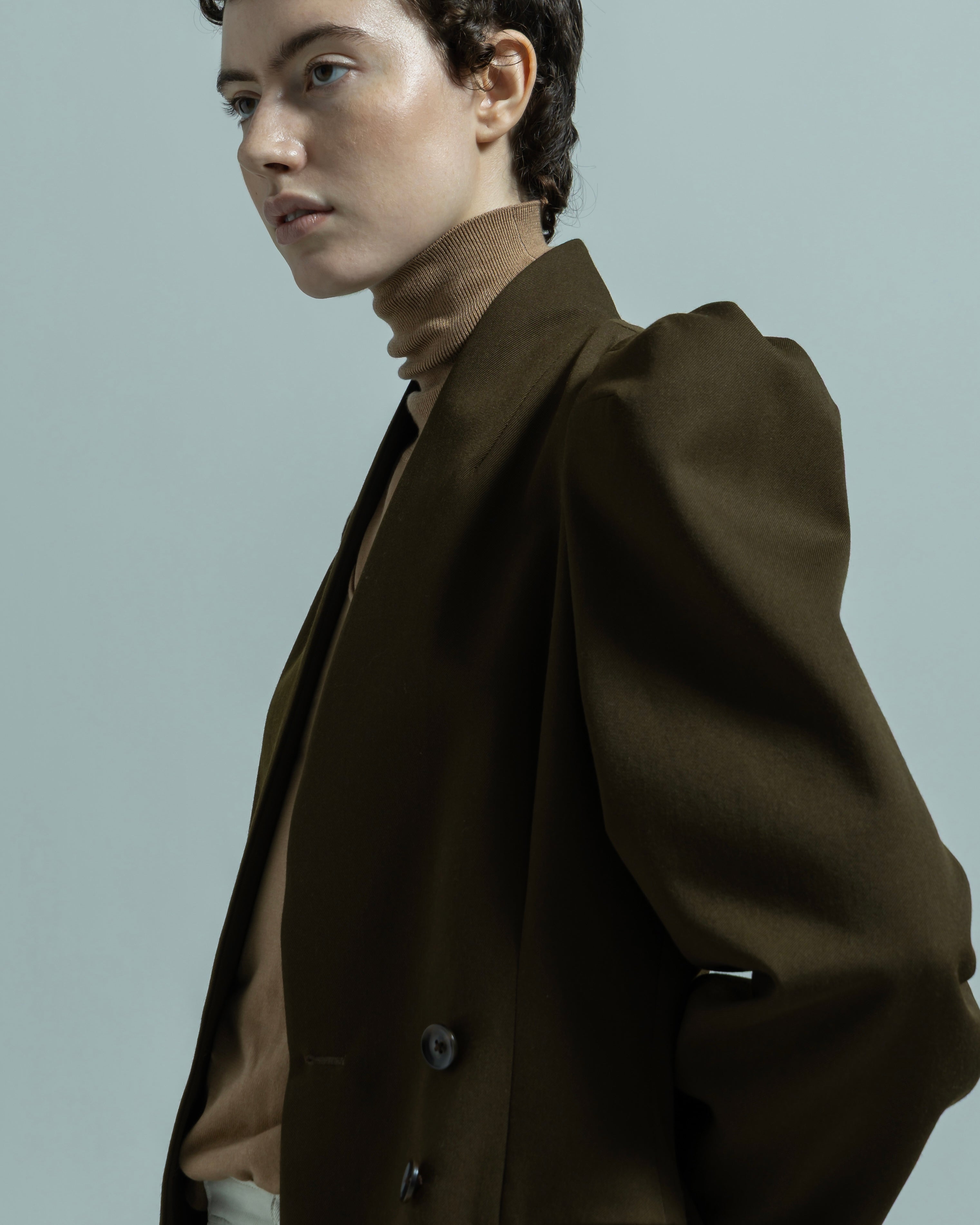 WOOL VOLUME SLEEVE JACKET COAT(ウールボリュームスリーブジャケットコート)|BIYOMA(ビヨーマ)OFFICIAL ONLINE STORE