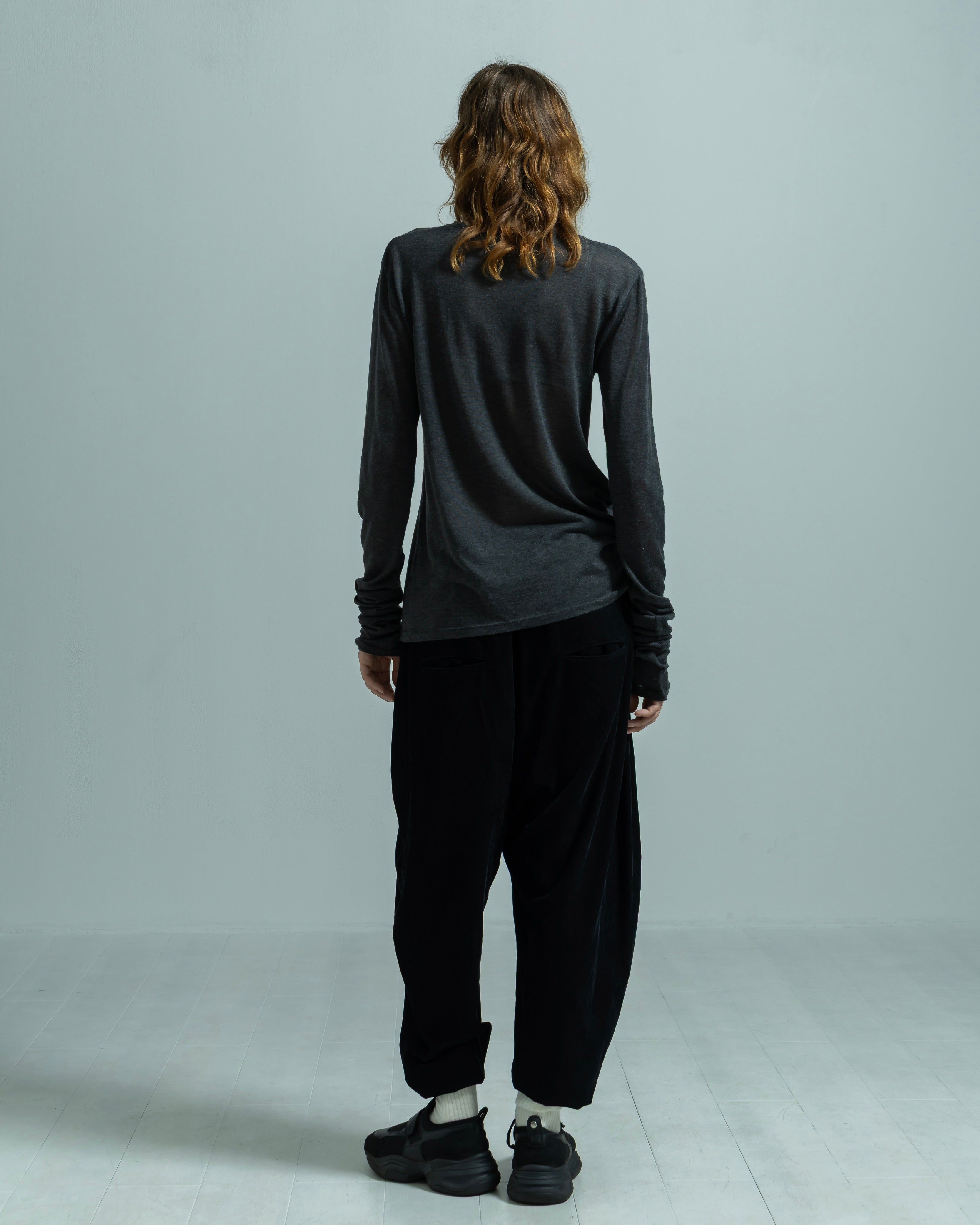 LYOCELL CASHMERE V NECK KNIT PULLOVER(リヨセルカシミヤブイネックプルオーバー)|BIYOMA(ビヨーマ)OFFICIAL ONLINE STORE