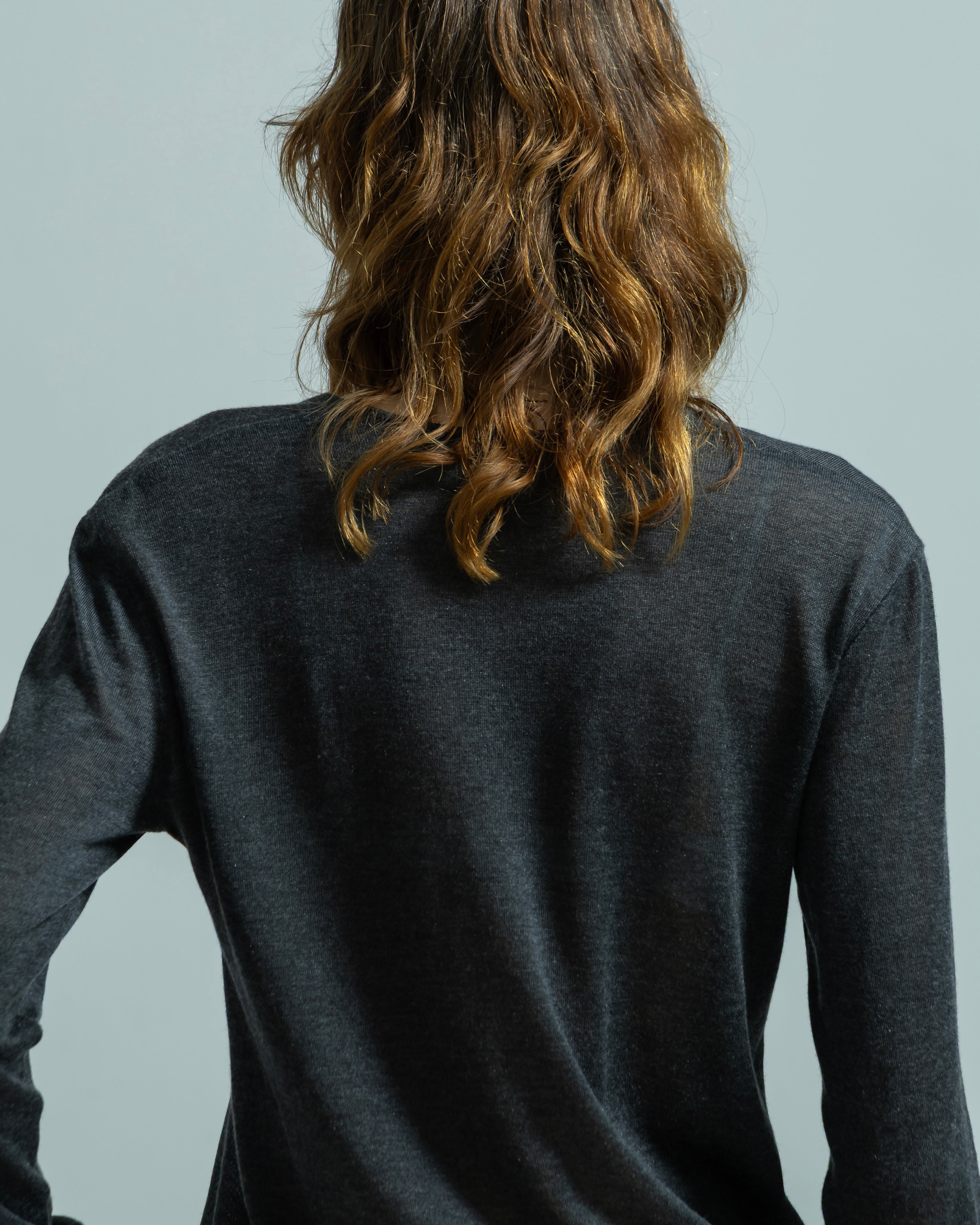 LYOCELL CASHMERE V NECK KNIT PULLOVER(リヨセルカシミヤブイネックプルオーバー)|BIYOMA(ビヨーマ)OFFICIAL ONLINE STORE