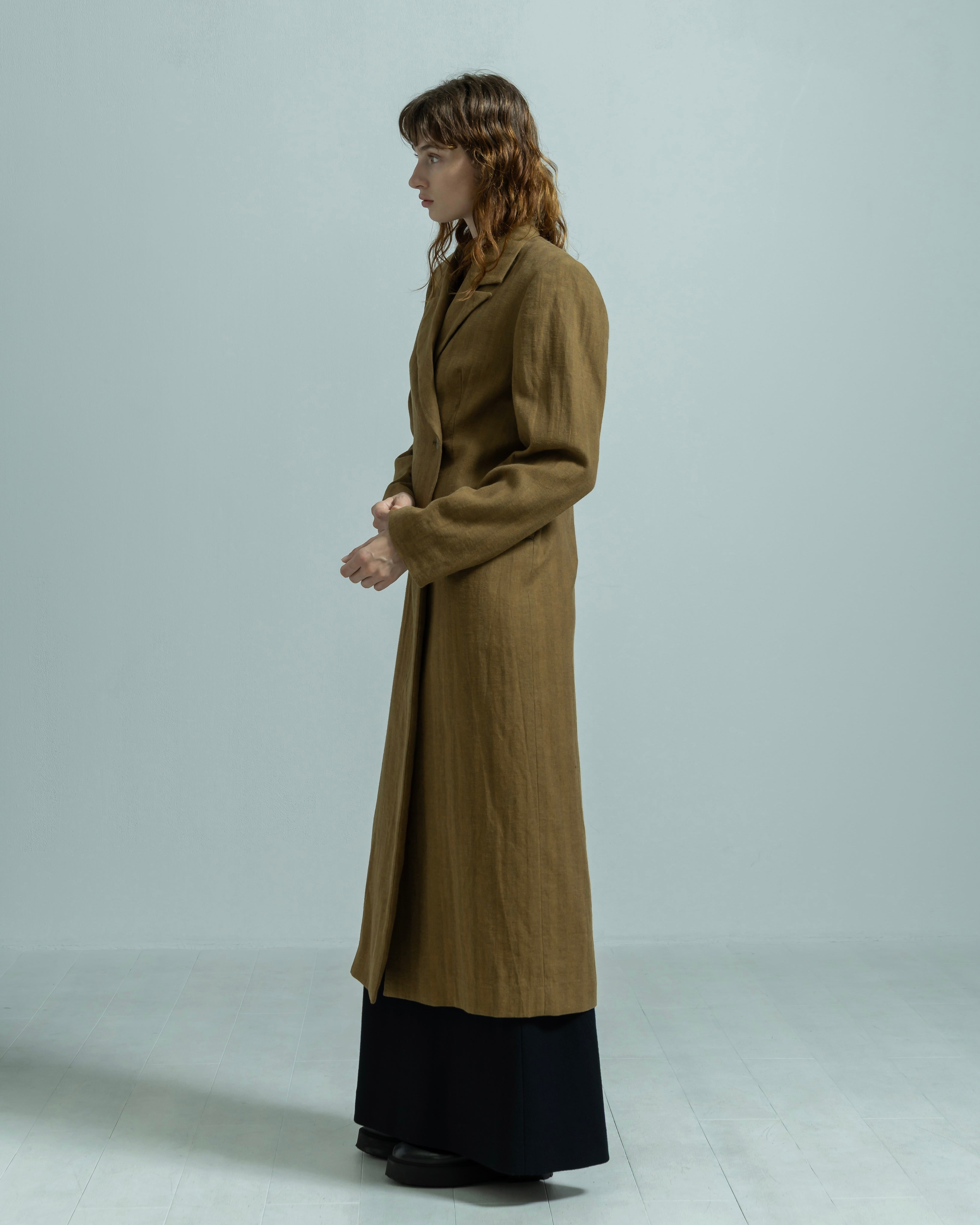 LINEN COTTON LONG COAT(リネンコットンロングコート)|BIYOMA(ビヨーマ)OFFICIAL ONLINE STORE