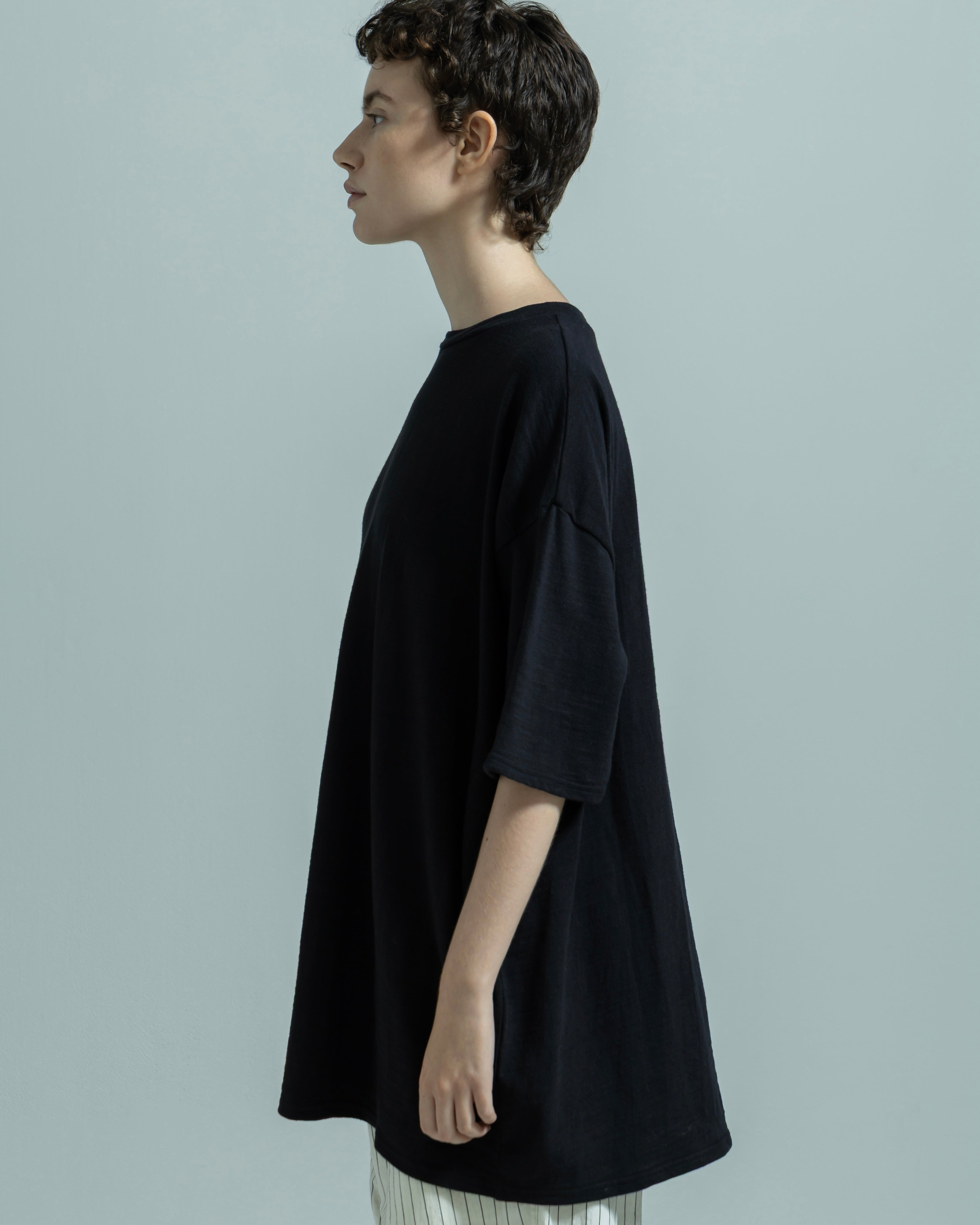 COTTON JERSEY SHORT SLEEVE WIDE PULLOVER(コットンジャージーショートスリーブワイドプルオーバー)|BIYOMA(ビヨーマ)OFFICIAL ONLINE STORE