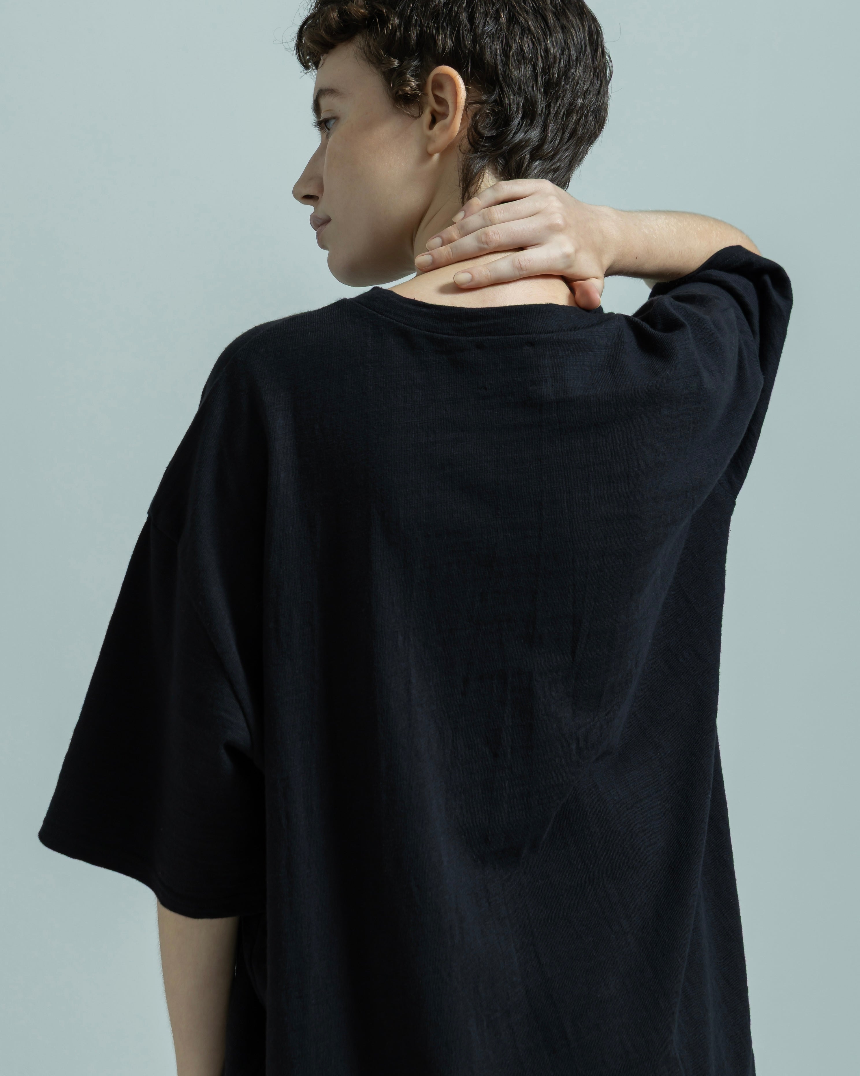 COTTON JERSEY SHORT SLEEVE WIDE PULLOVER(コットンジャージーショートスリーブワイドプルオーバー)|BIYOMA(ビヨーマ)OFFICIAL ONLINE STORE