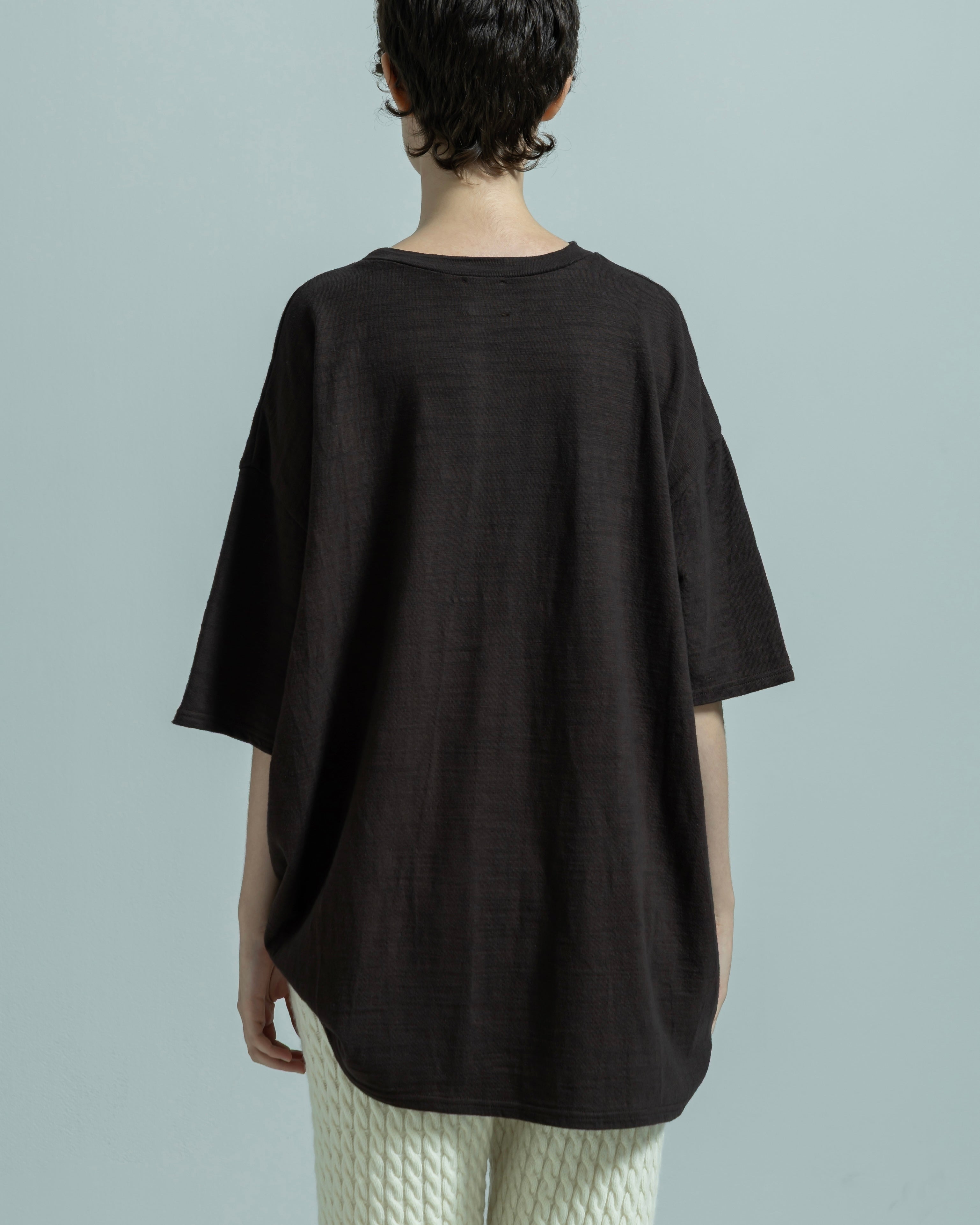COTTON JERSEY SHORT SLEEVE WIDE PULLOVER(コットンジャージーショートスリーブワイドプルオーバー)|BIYOMA(ビヨーマ)OFFICIAL ONLINE STORE
