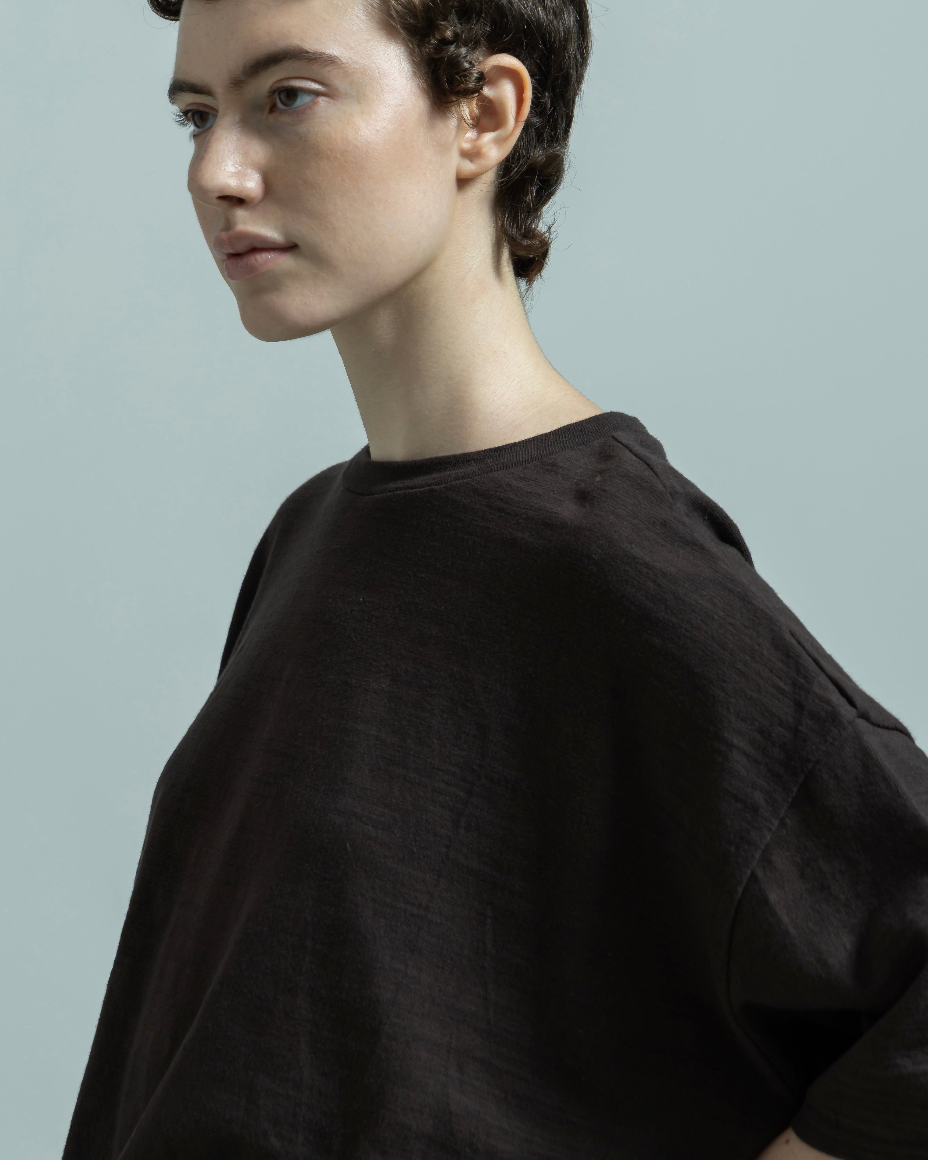 COTTON JERSEY SHORT SLEEVE WIDE PULLOVER(コットンジャージーショートスリーブワイドプルオーバー)|BIYOMA(ビヨーマ)OFFICIAL ONLINE STORE